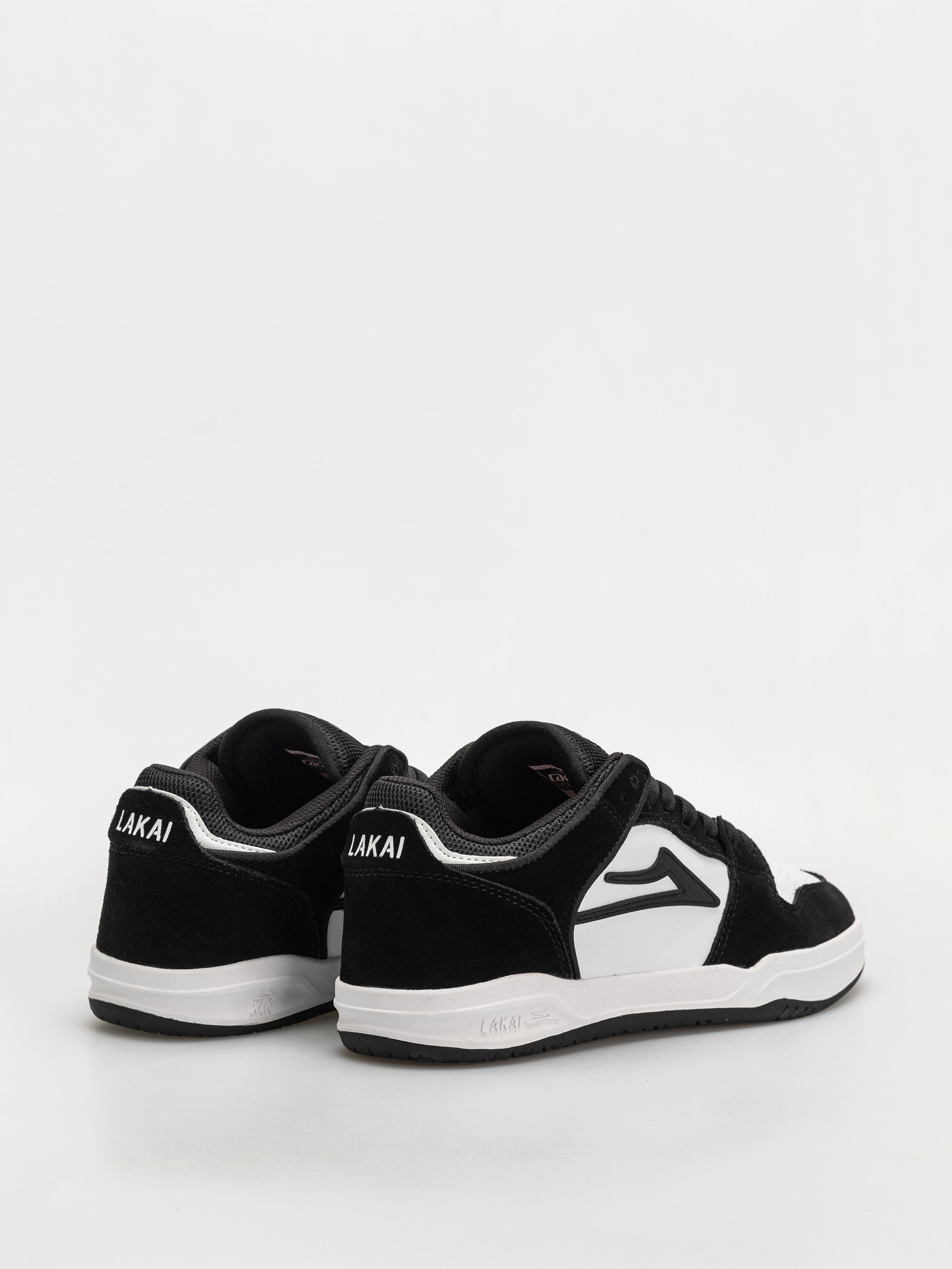 Pantofi Lakai Telford Low (black/white leather)