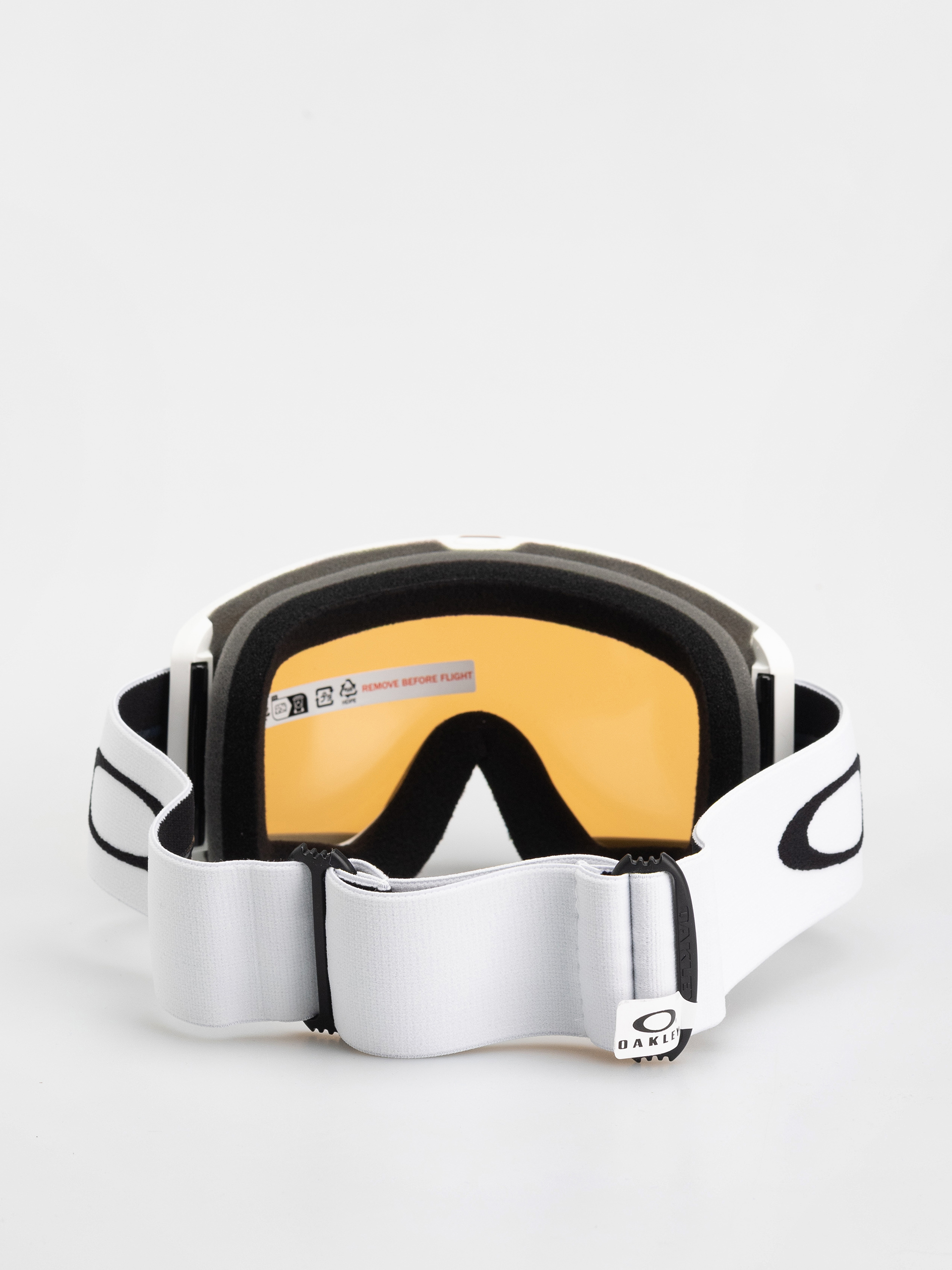 Ochelari pentru snowboard Oakley Target Line L (matte white/persimmon)