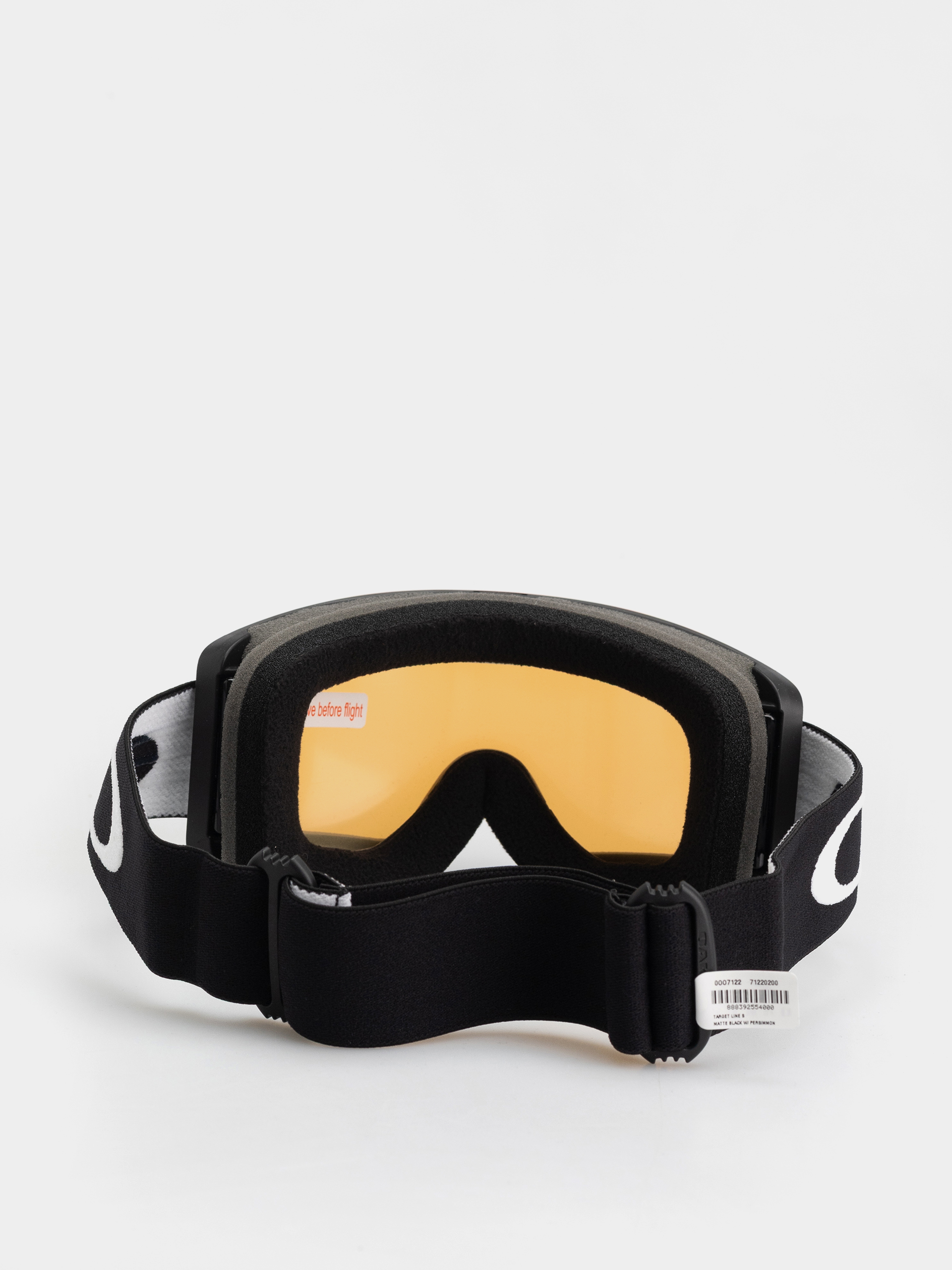 Ochelari pentru snowboard Oakley Target Line S JR (matte black/persimmon)