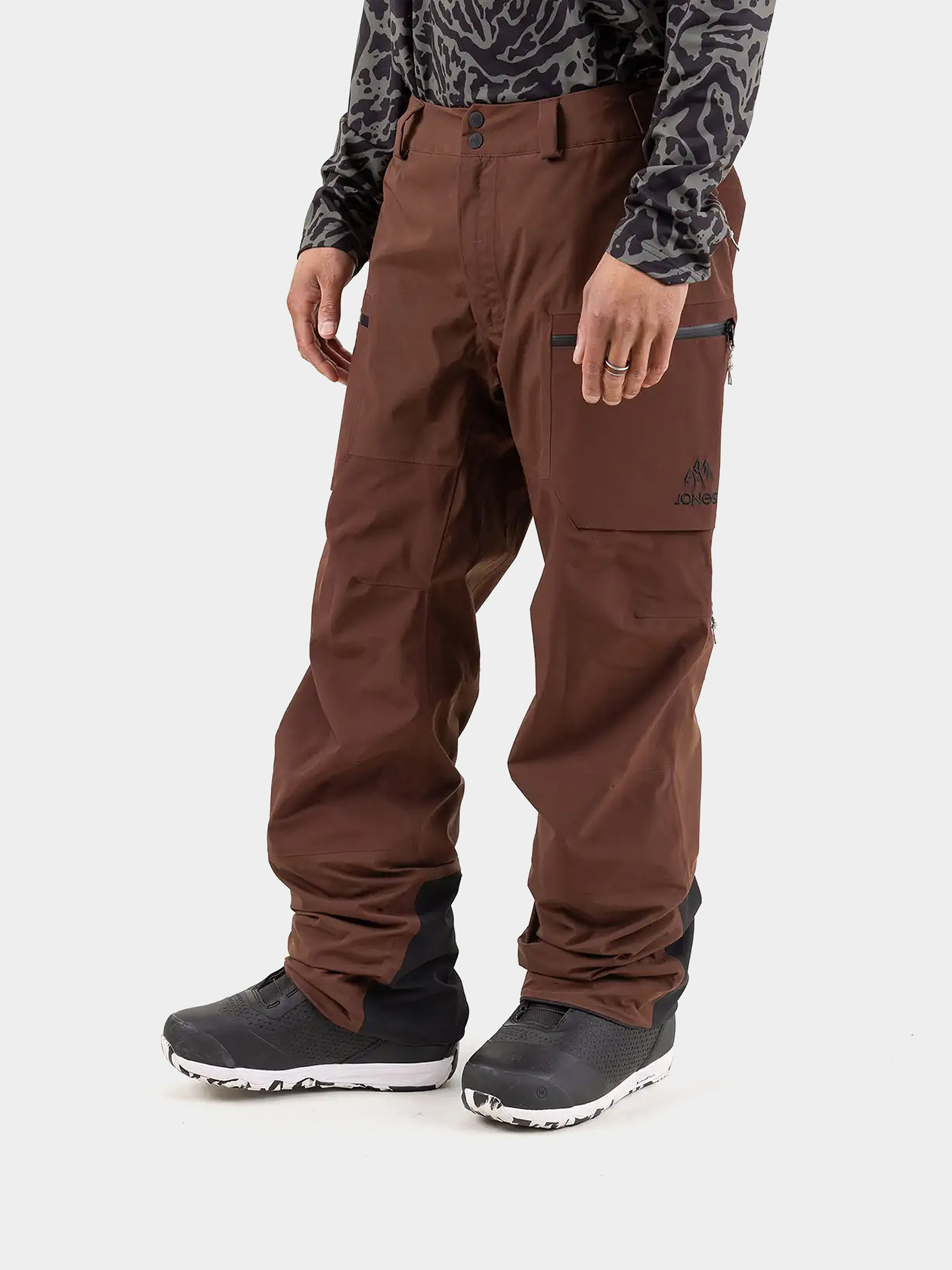 Pentru bărbați Pantaloni pentru snowboard Jones Snowboards Mtn Surf Rec (coffee brown)