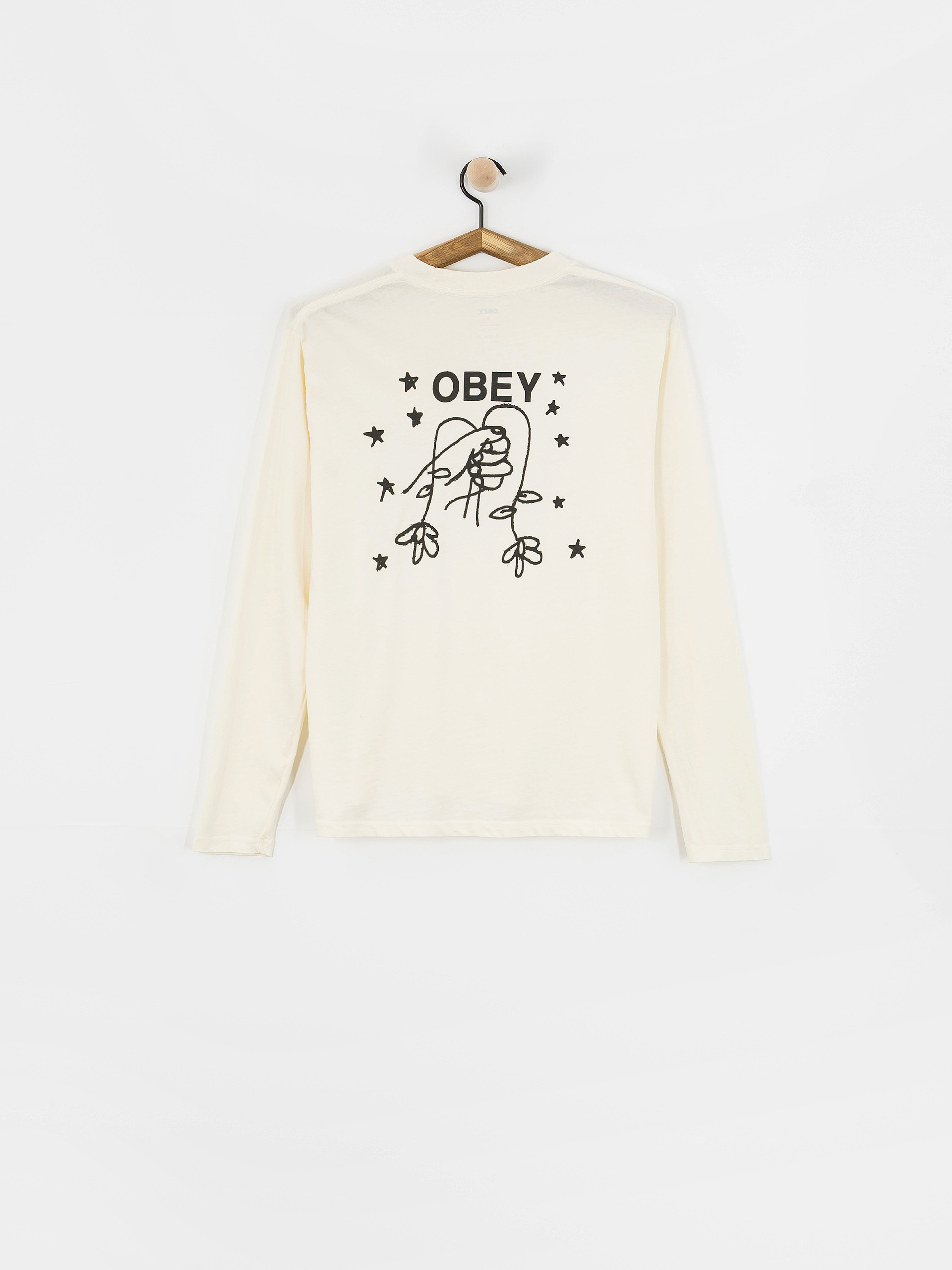 Longsleeve OBEY Obey Wilted Bunch Wmn (unbleached)