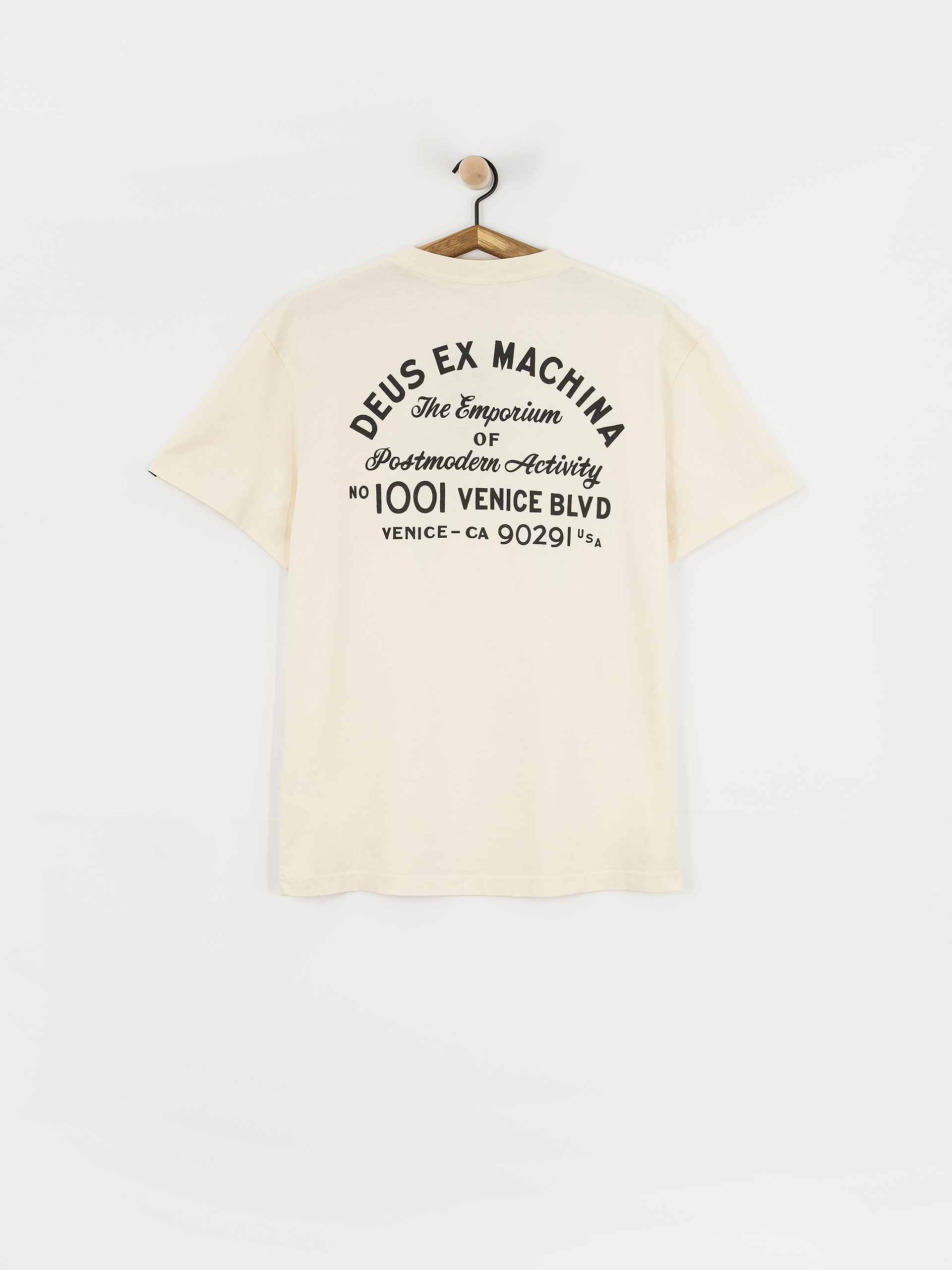 Tricou Deus Ex Machina Fast Lodge (seedpearl)
