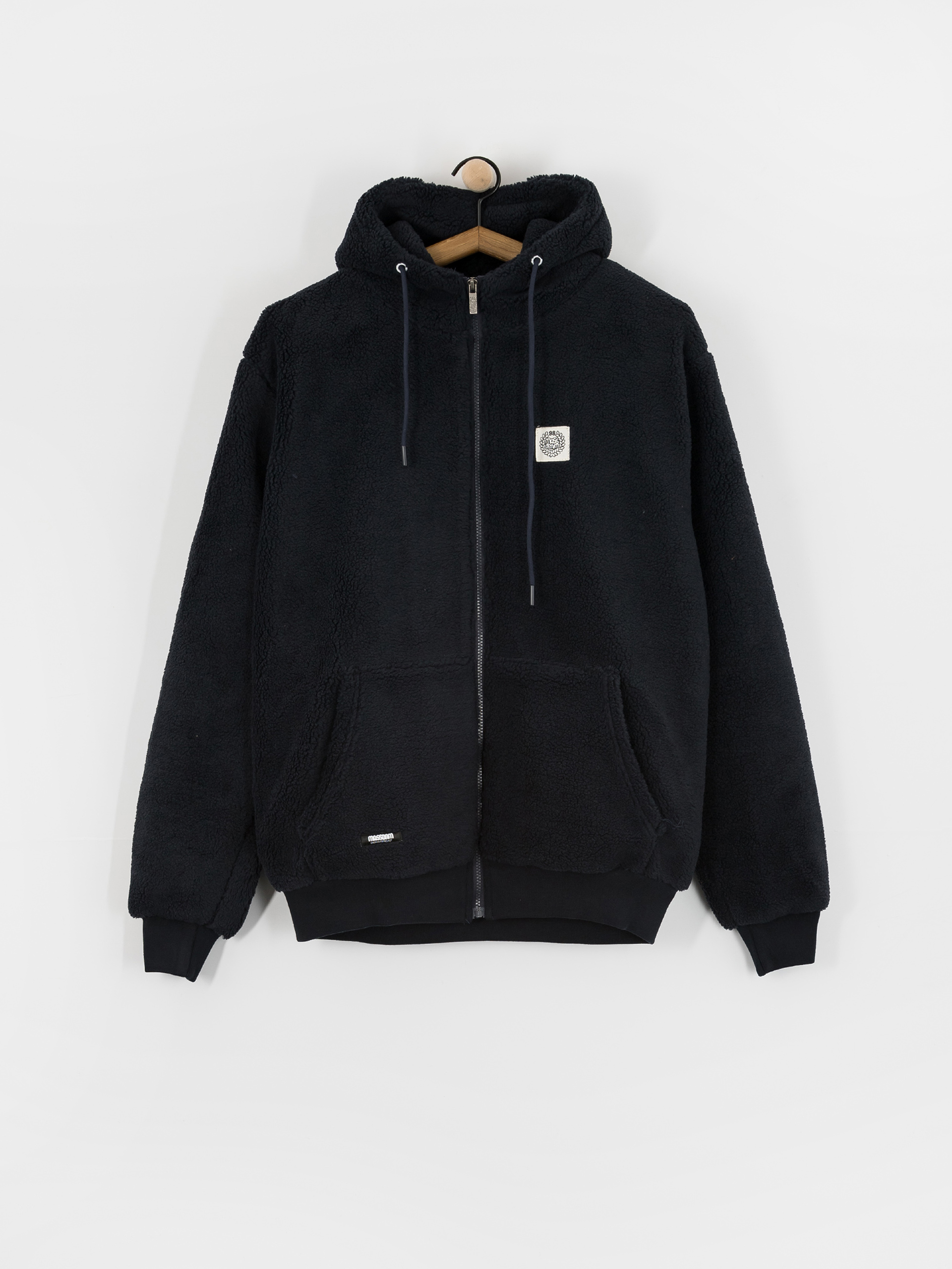 Geacu0103 MassDnm Patch Teddy Zip Hoody (navy)