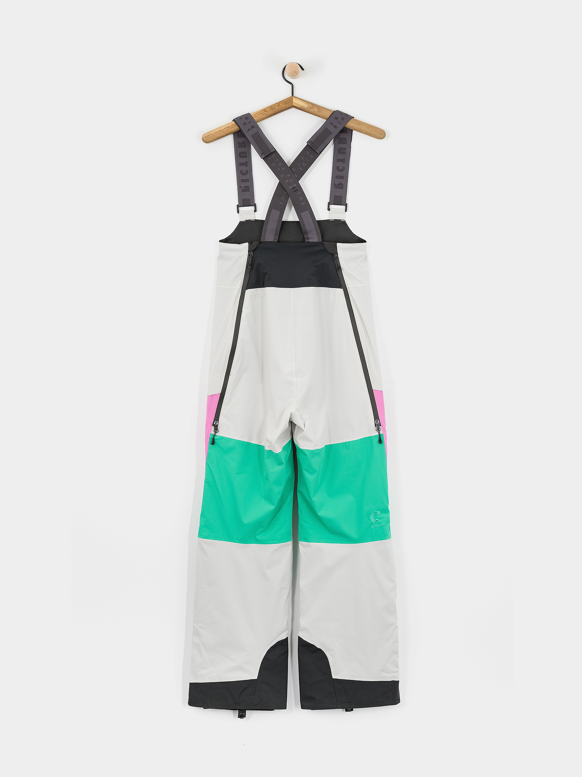 Pentru femei Pantaloni pentru snowboard Picture Elwy BIB (vapor grey)