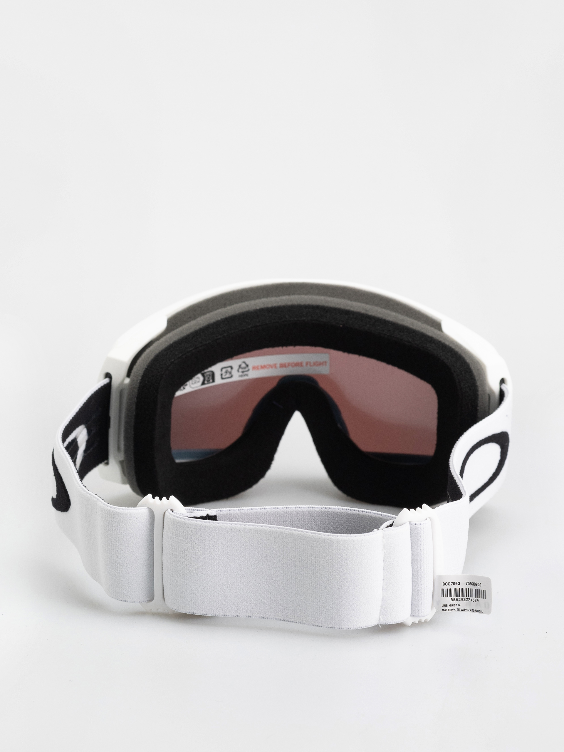 Ochelari pentru snowboard Oakley Line Miner M (matte white/prizm snow torch iridium)