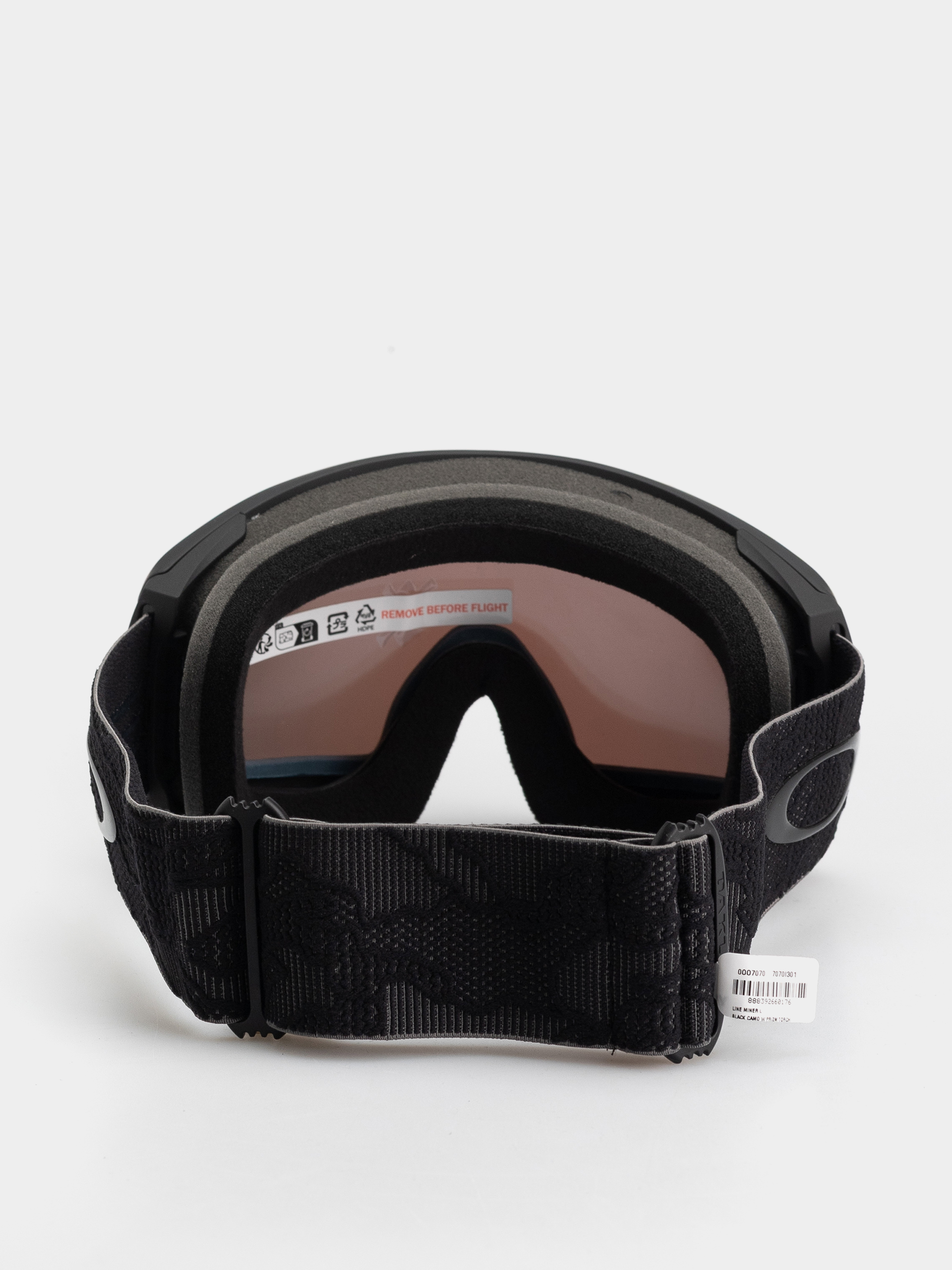 Ochelari pentru snowboard Oakley Line Miner L (black camo/prizm snow torch iridium)