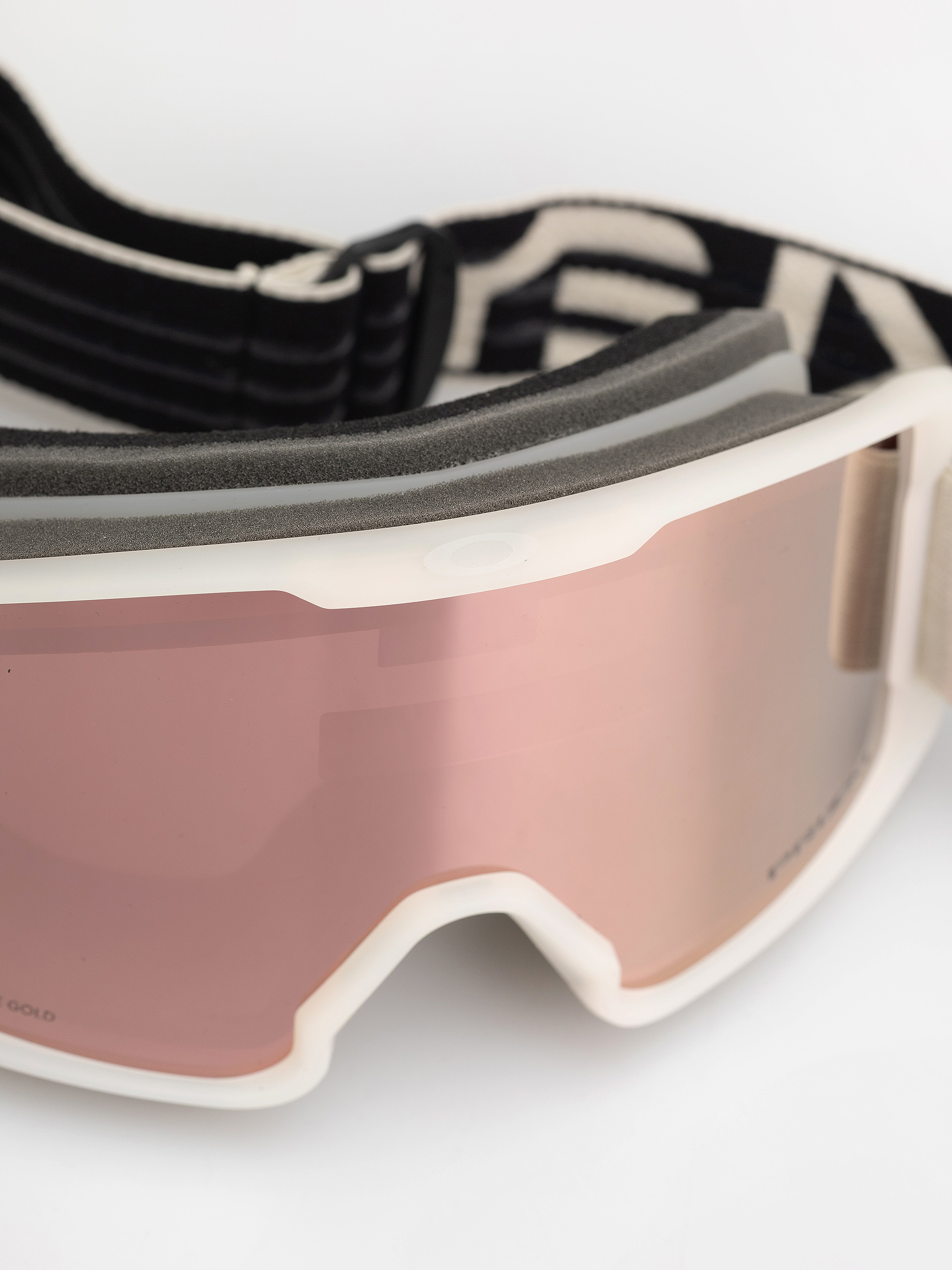Ochelari pentru snowboard Oakley Line Miner S JR (matte b1b cool grey/prizm rose gold iridium)