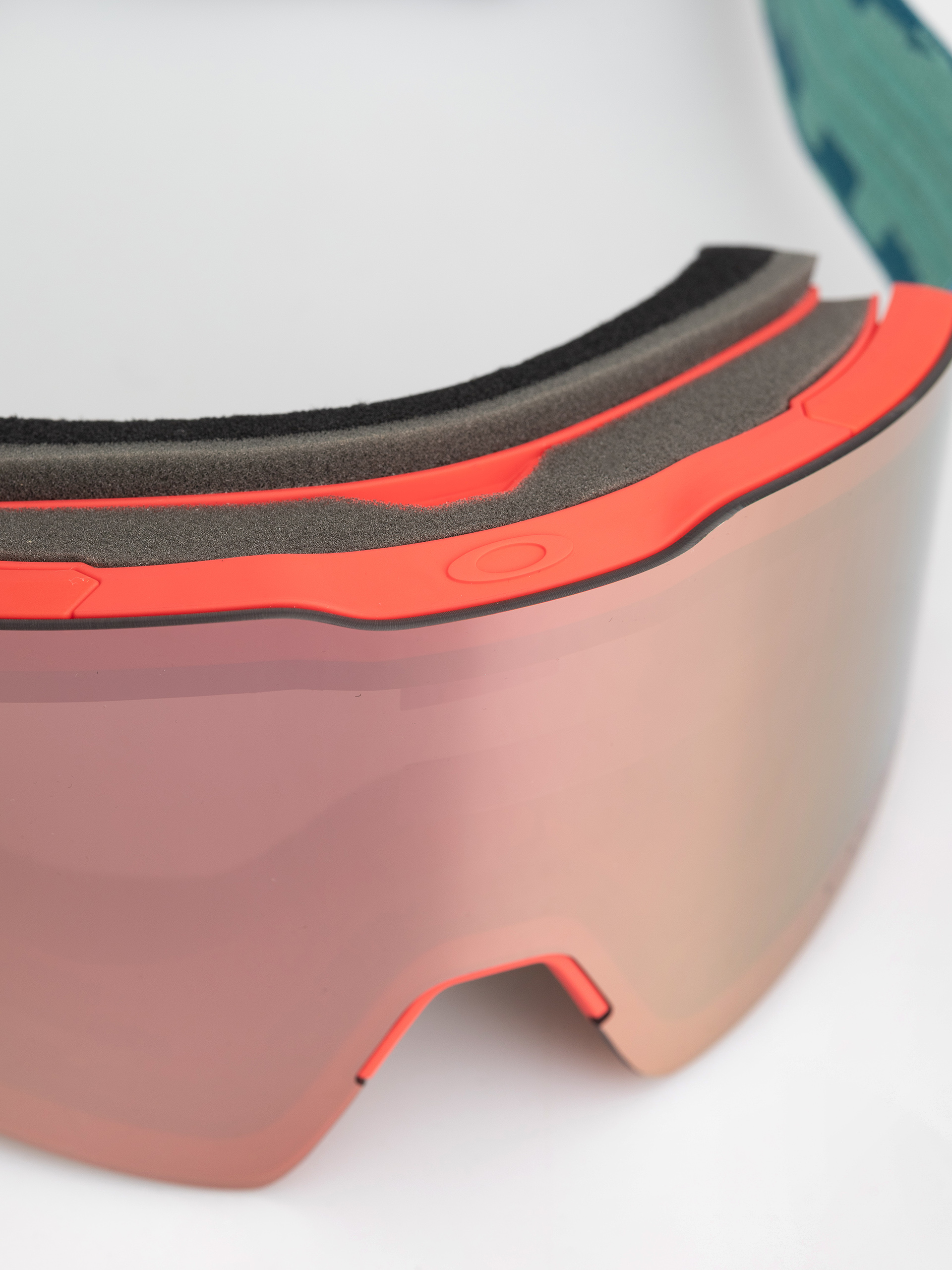 Ochelari pentru snowboard Oakley Fall Line M (pacific chex/prizm snow rose gold iridium)