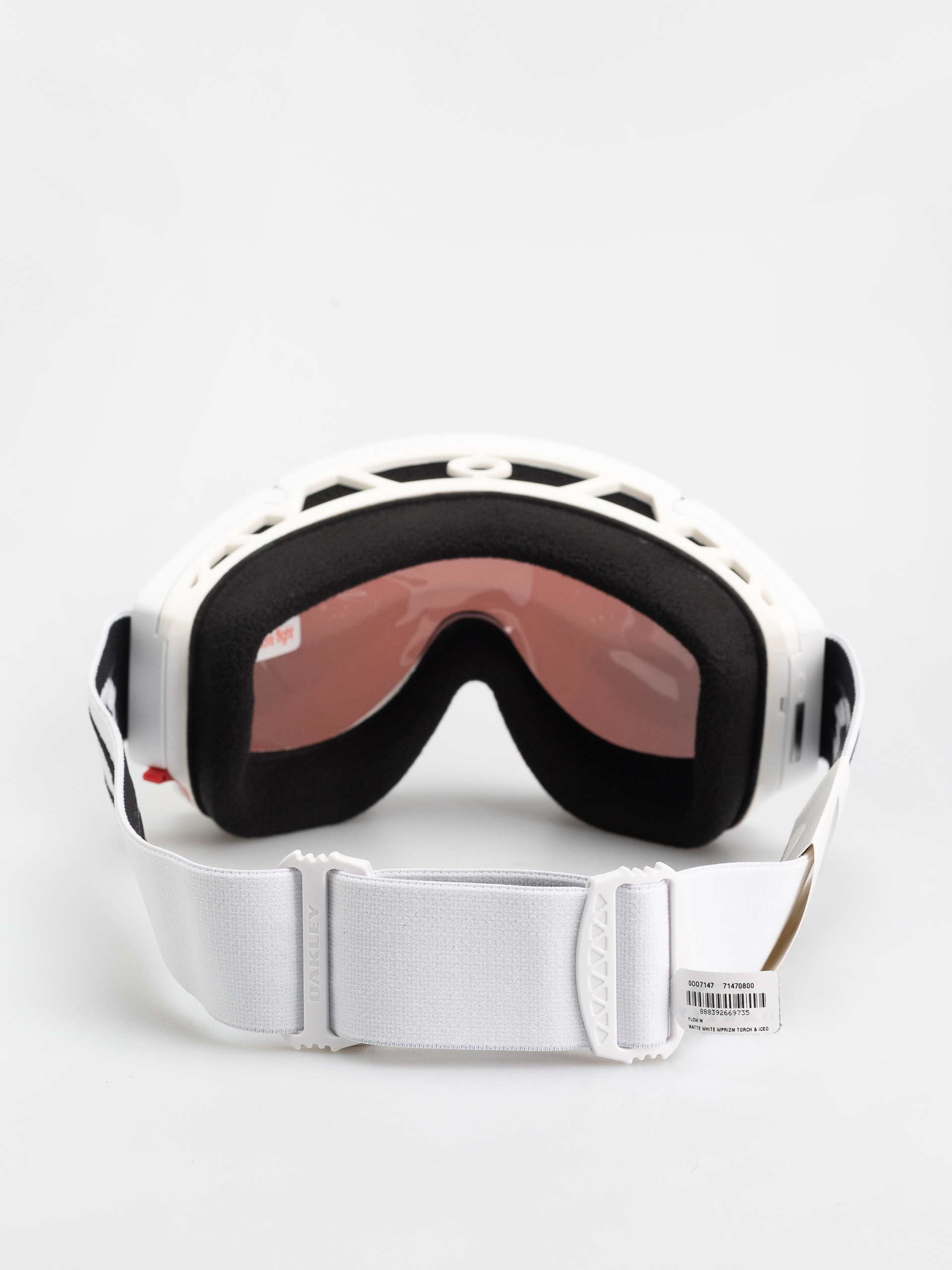 Ochelari pentru snowboard Oakley Flow Scape M (matte white/prizm torch & prizm iced)