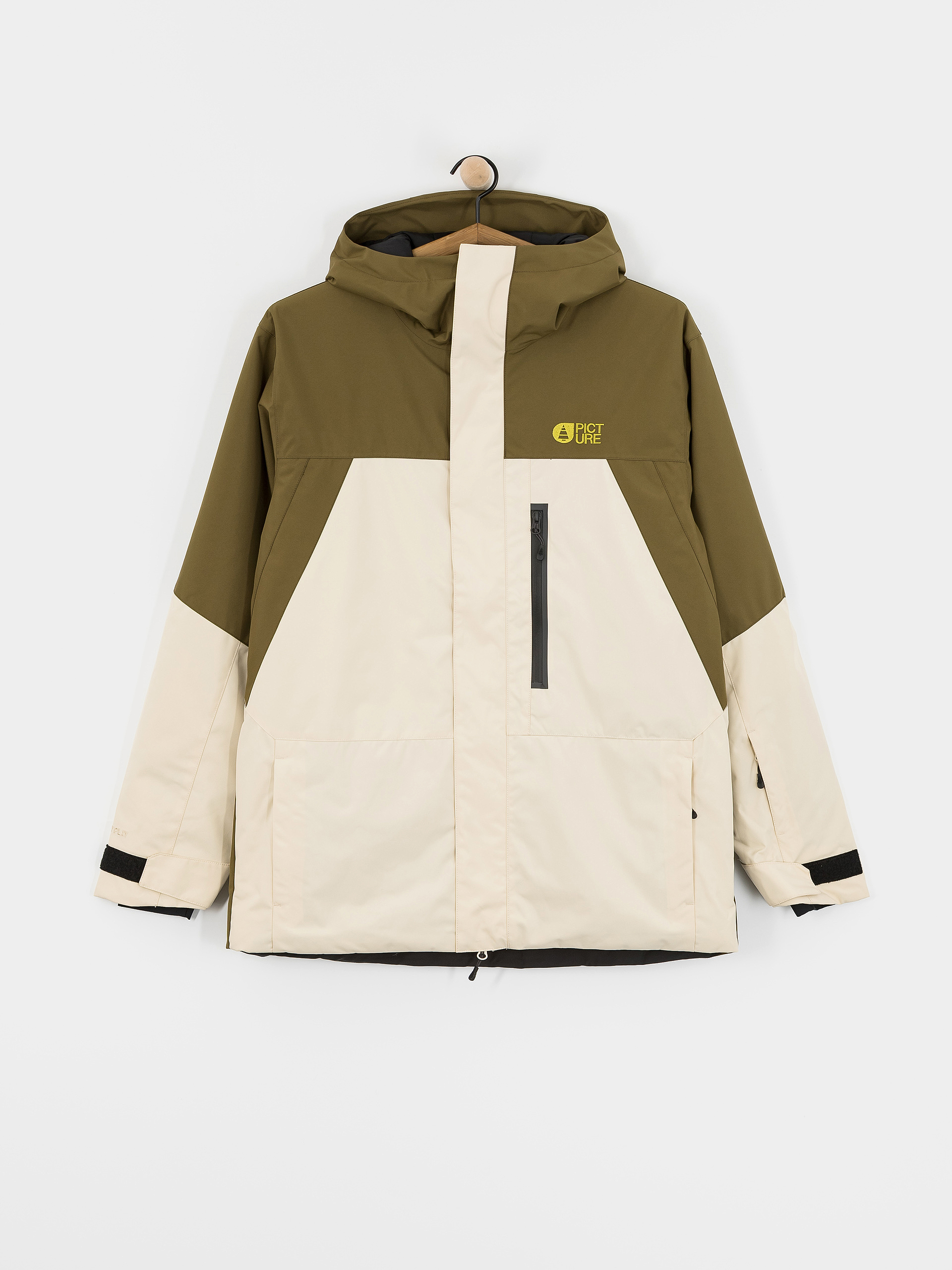 Pentru bărbați Geacă de snowboard Picture Jomoh (wood ash)