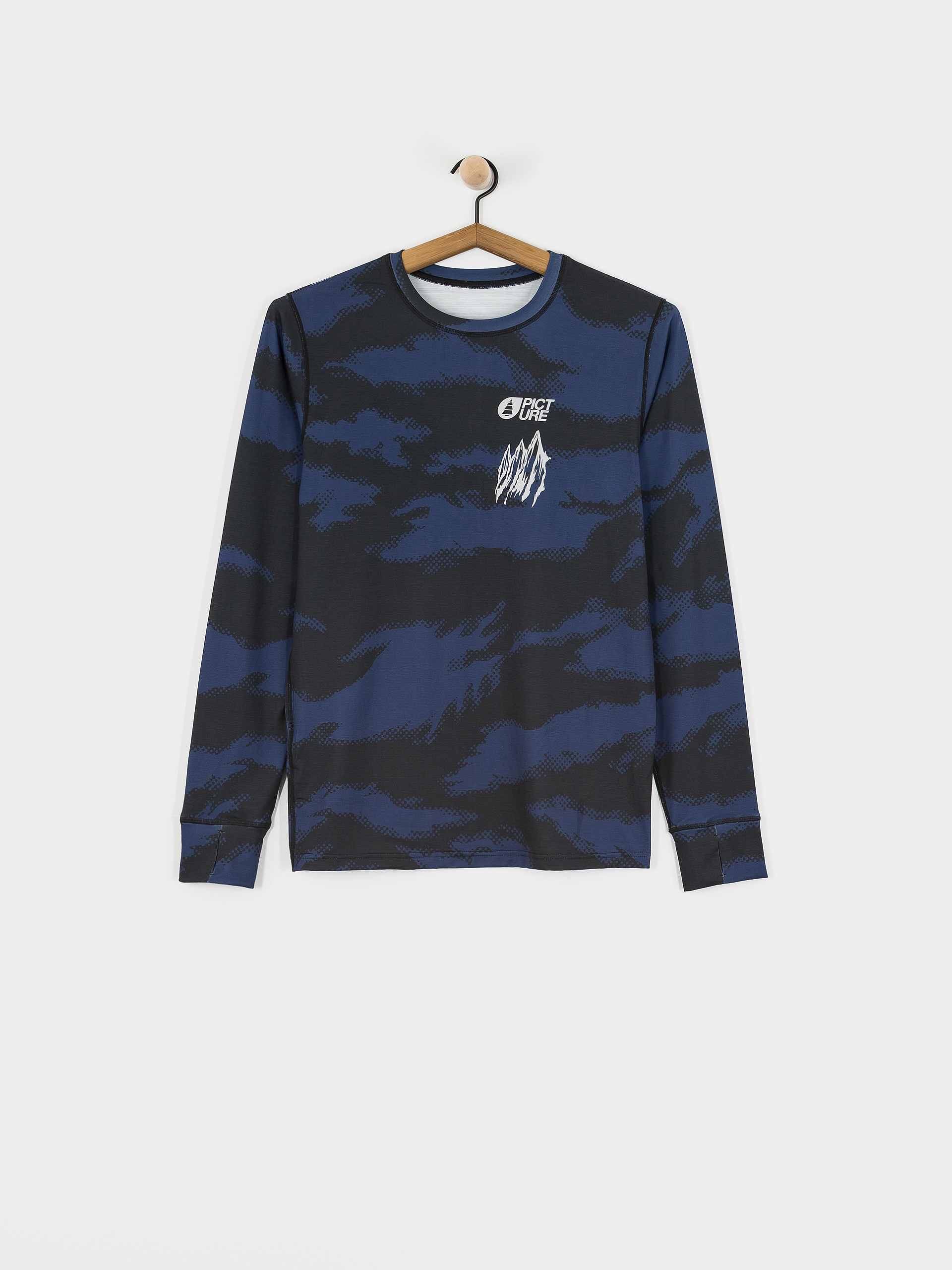 Tricou termic Picture Lhotse Printed (retro fusion print)