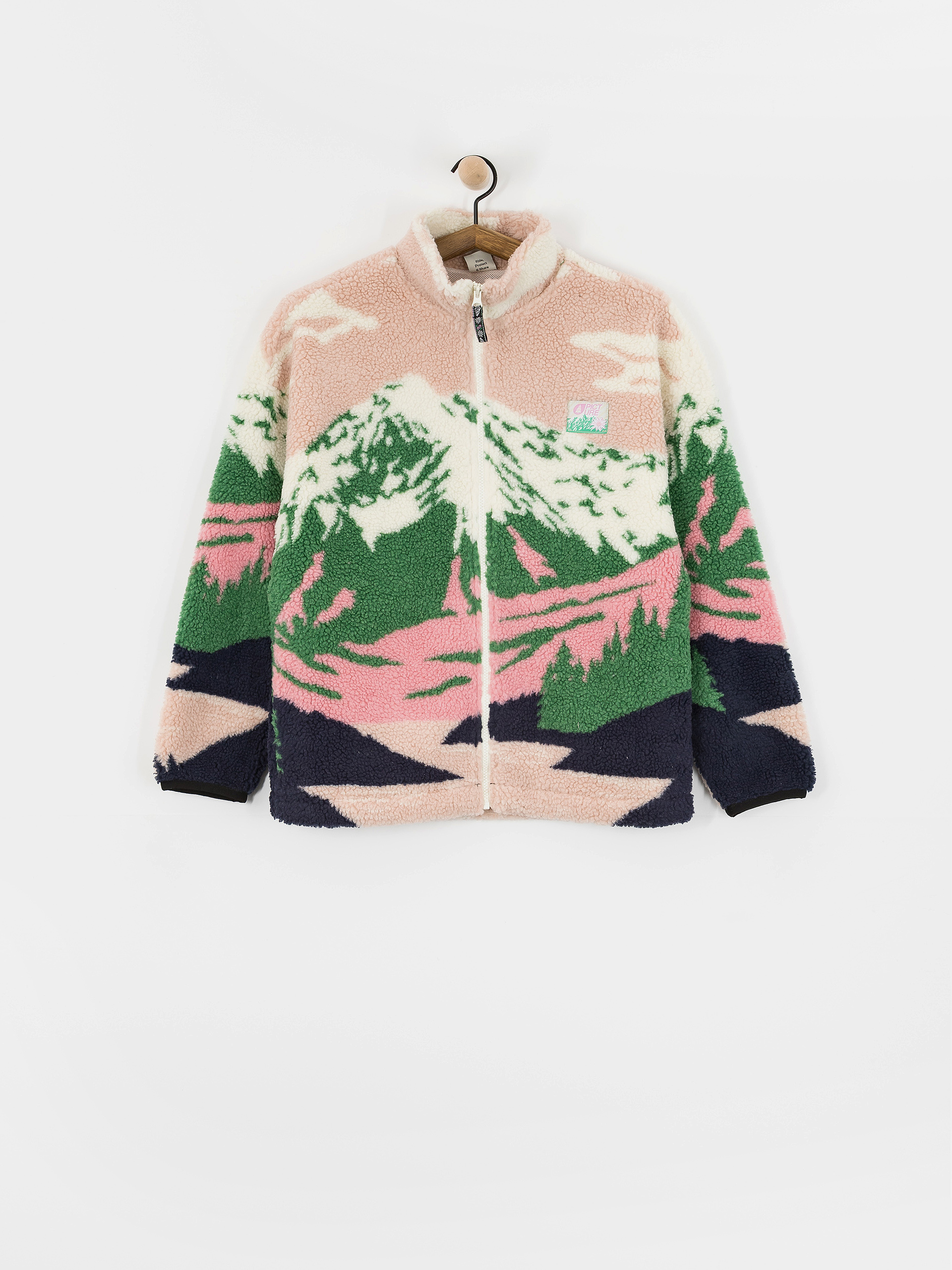 Pentru femei Hanorac din fleece Picture Nyss (cloudy landscape women)