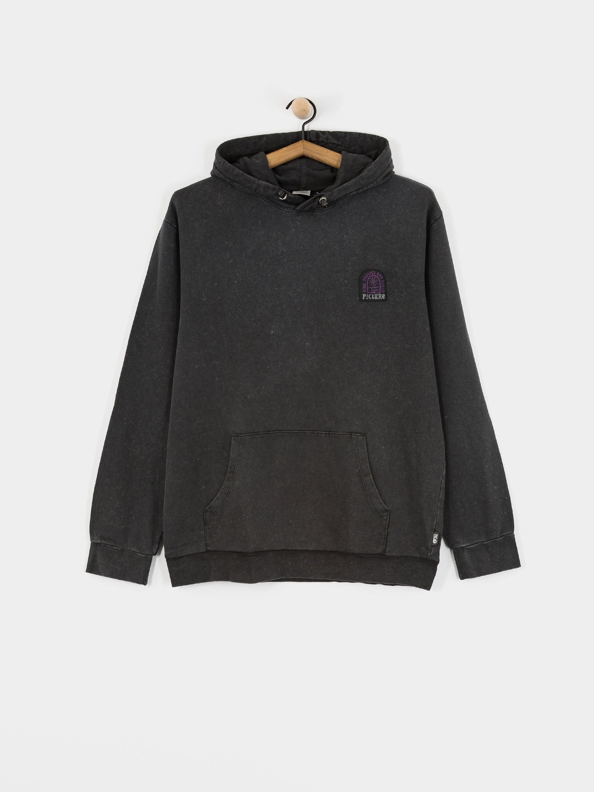 Hanorac din fleece Picture Picturide (black washed)