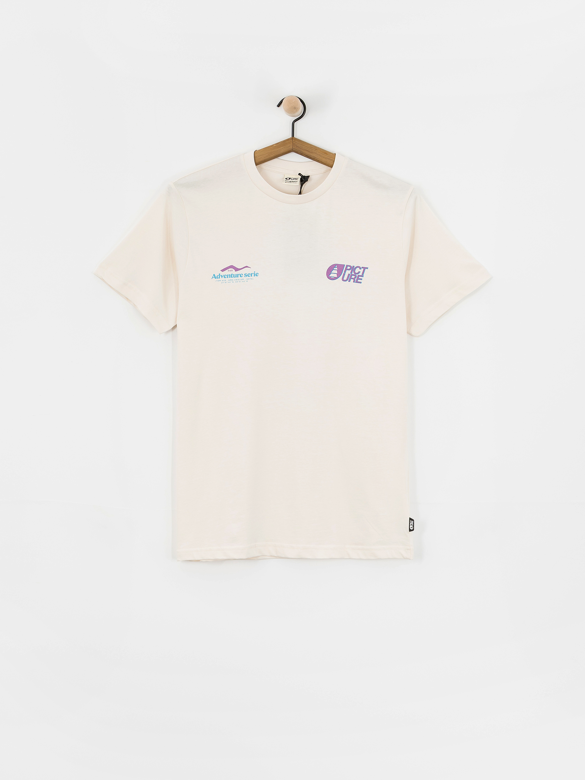 Tricou Picture D&S Nepal (natural white)