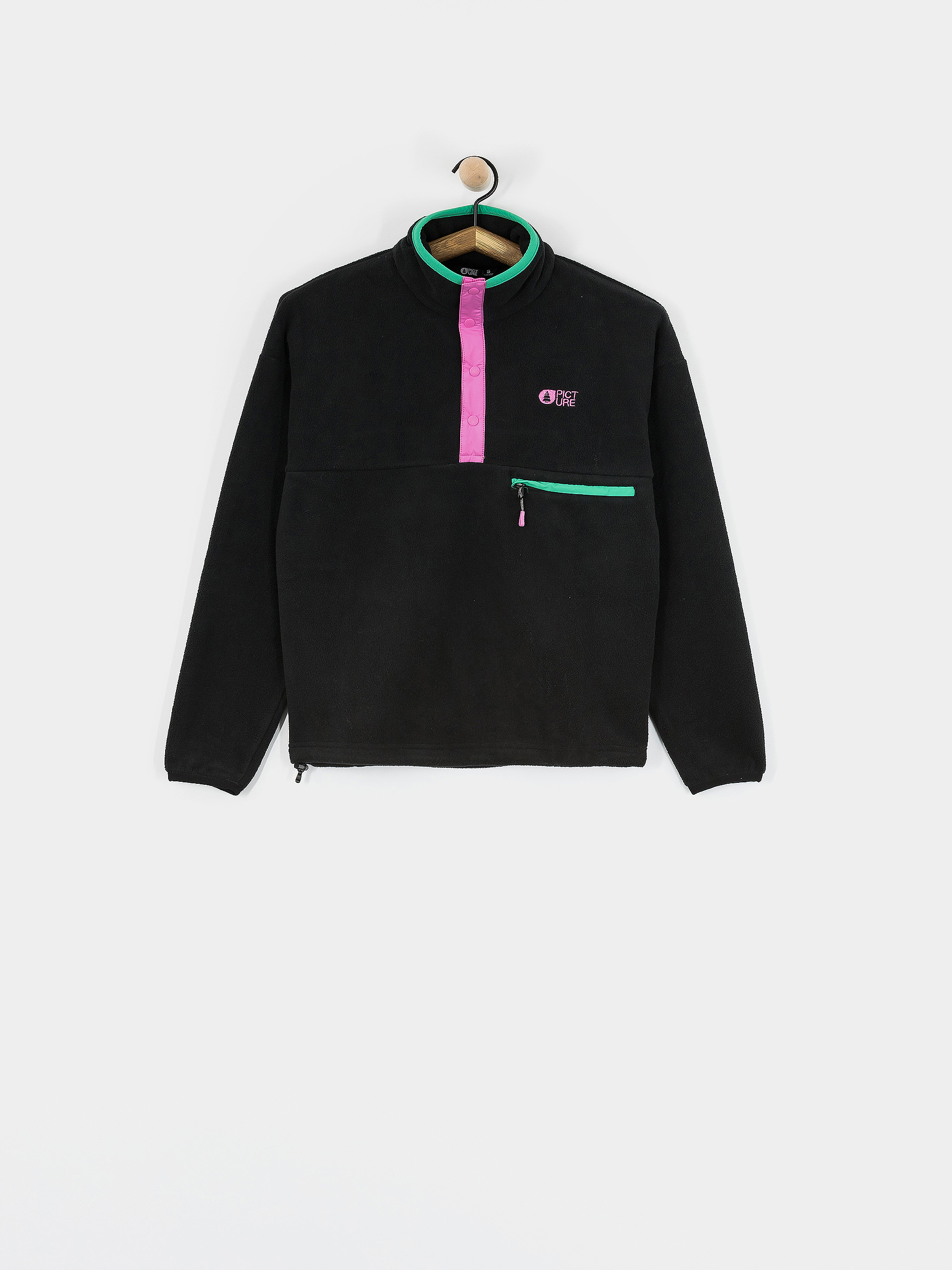 Hanorac din fleece Picture Arcca 1/4 Zip Wmn (black)