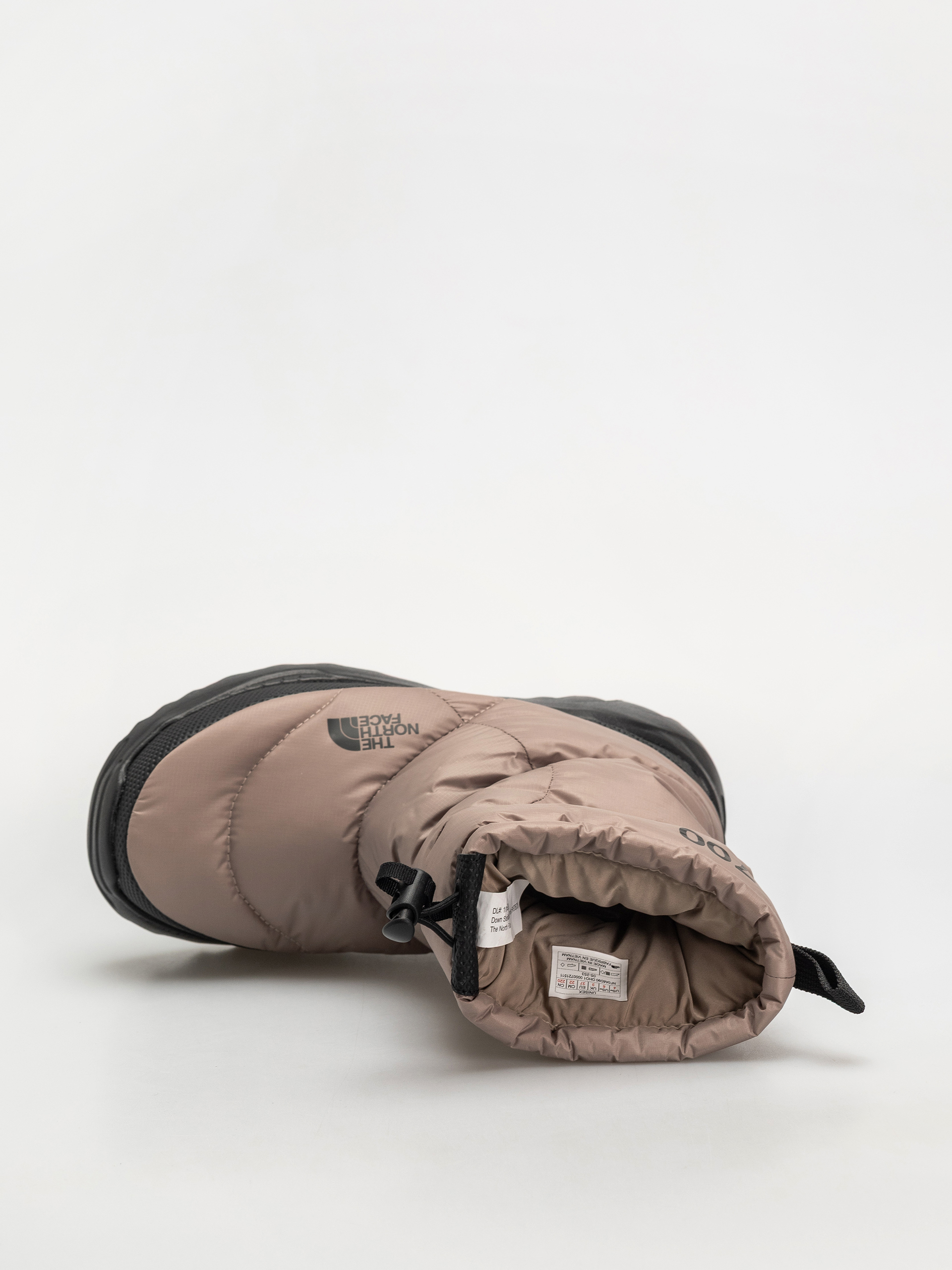 Pantofi The North Face Nuptse Traction Bootie (mushroom grey/tnf black)