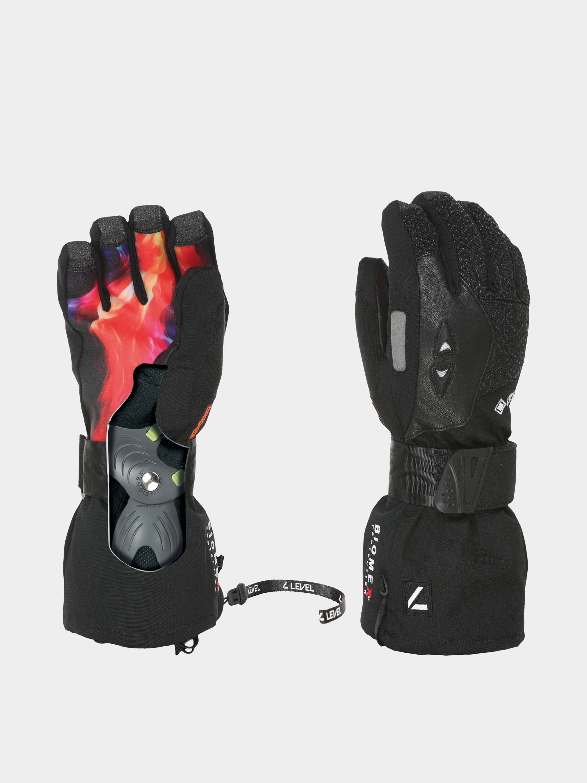 Mănuși Level Super Pipe Gore Tex (black)