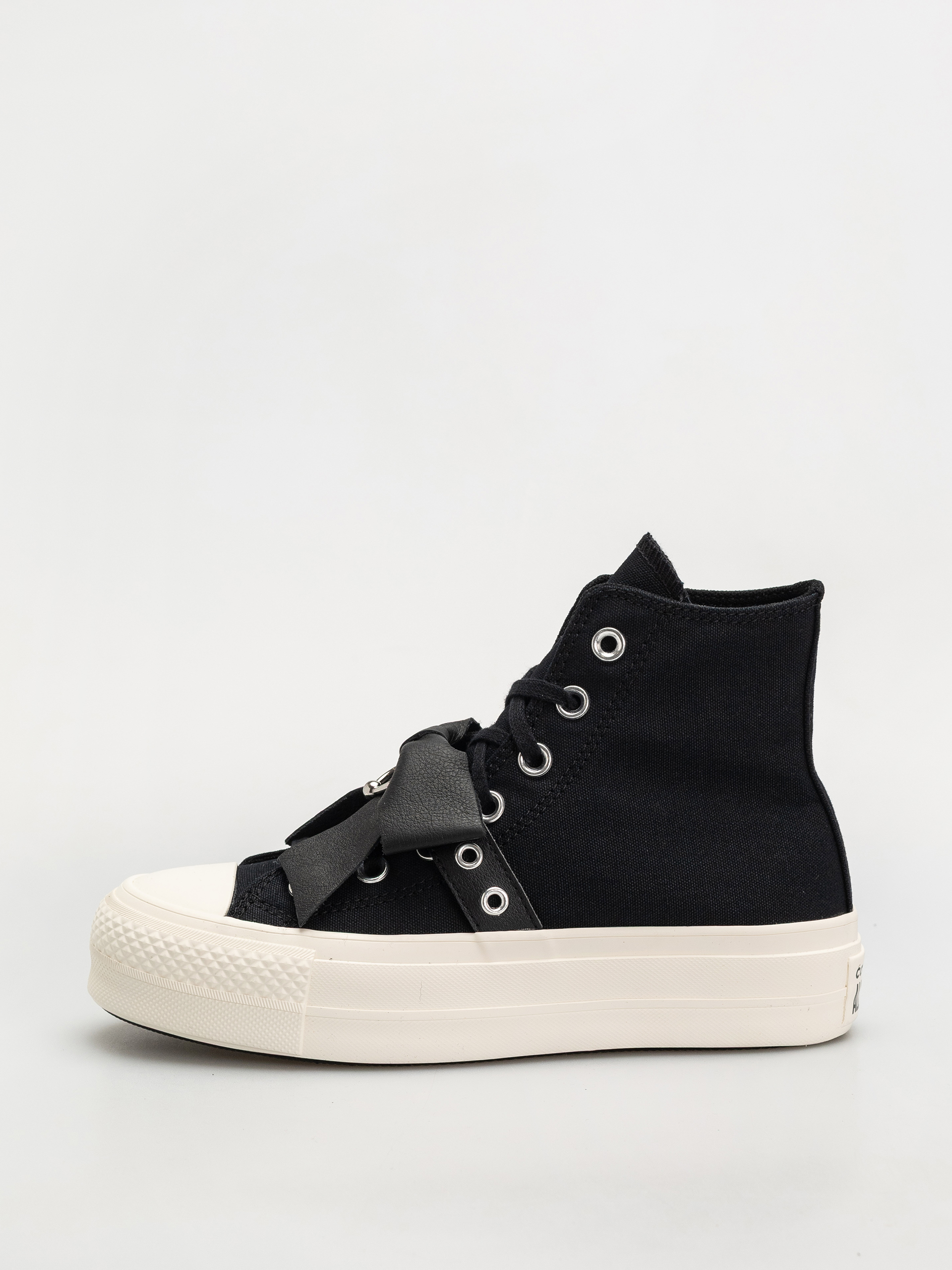 Teniși Converse Chuck Taylor All Star Lift Hi Wmn (black/silver/egret)