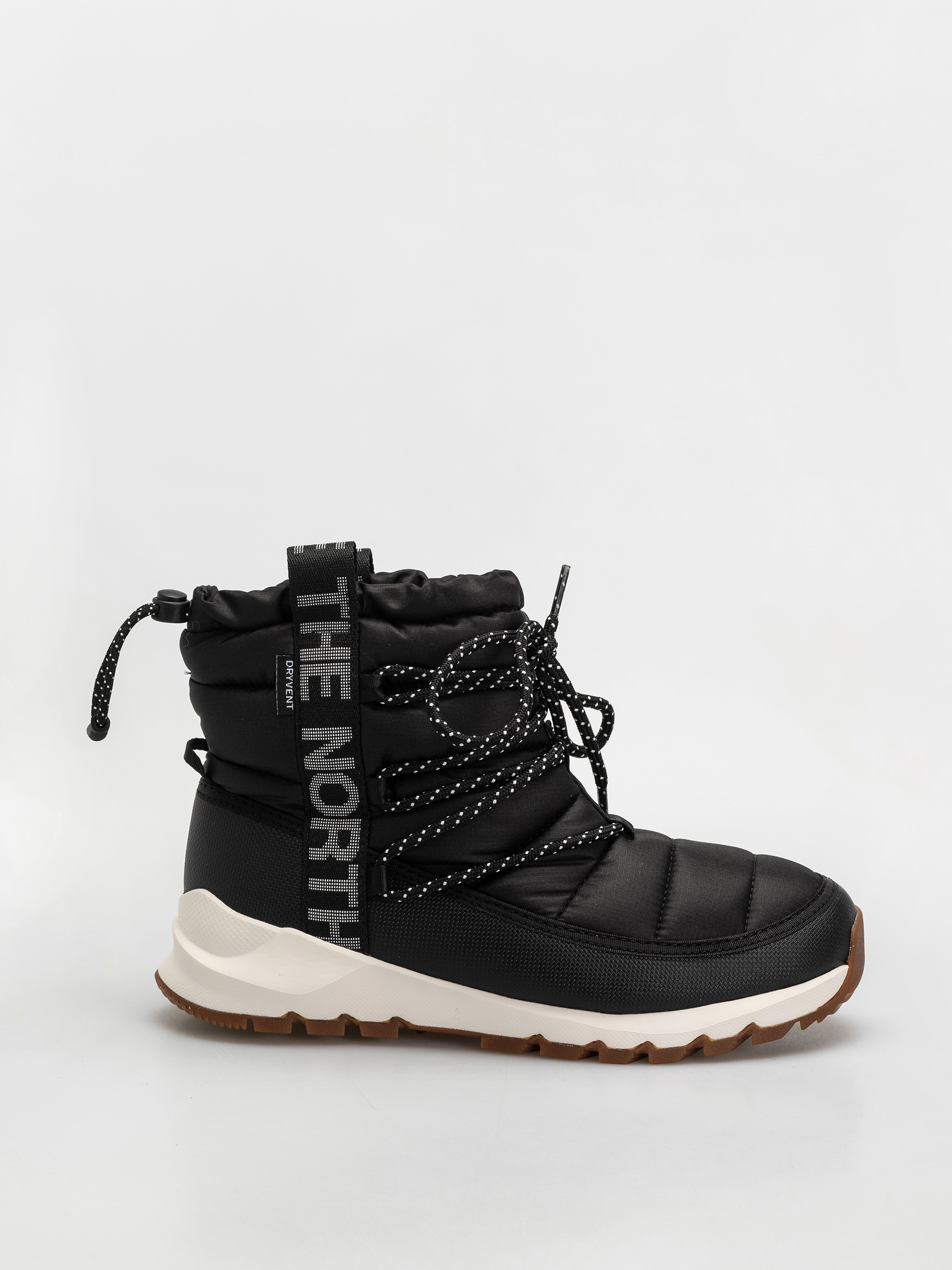 Pantofi The North Face Thermoball Lace Up Wp Wmn (tnf black/gardenia white)