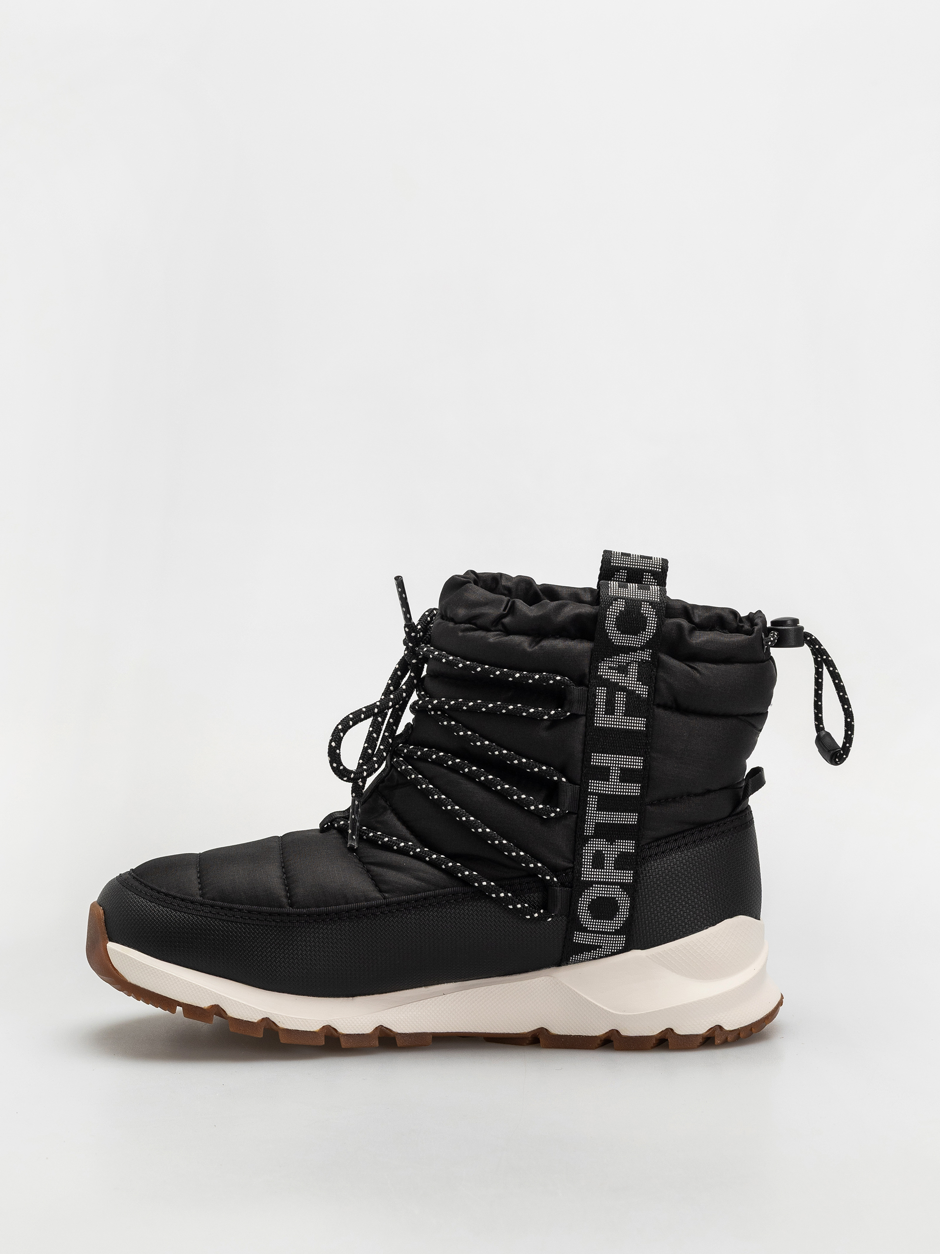 Pantofi The North Face Thermoball Lace Up Wp Wmn (tnf black/gardenia white)