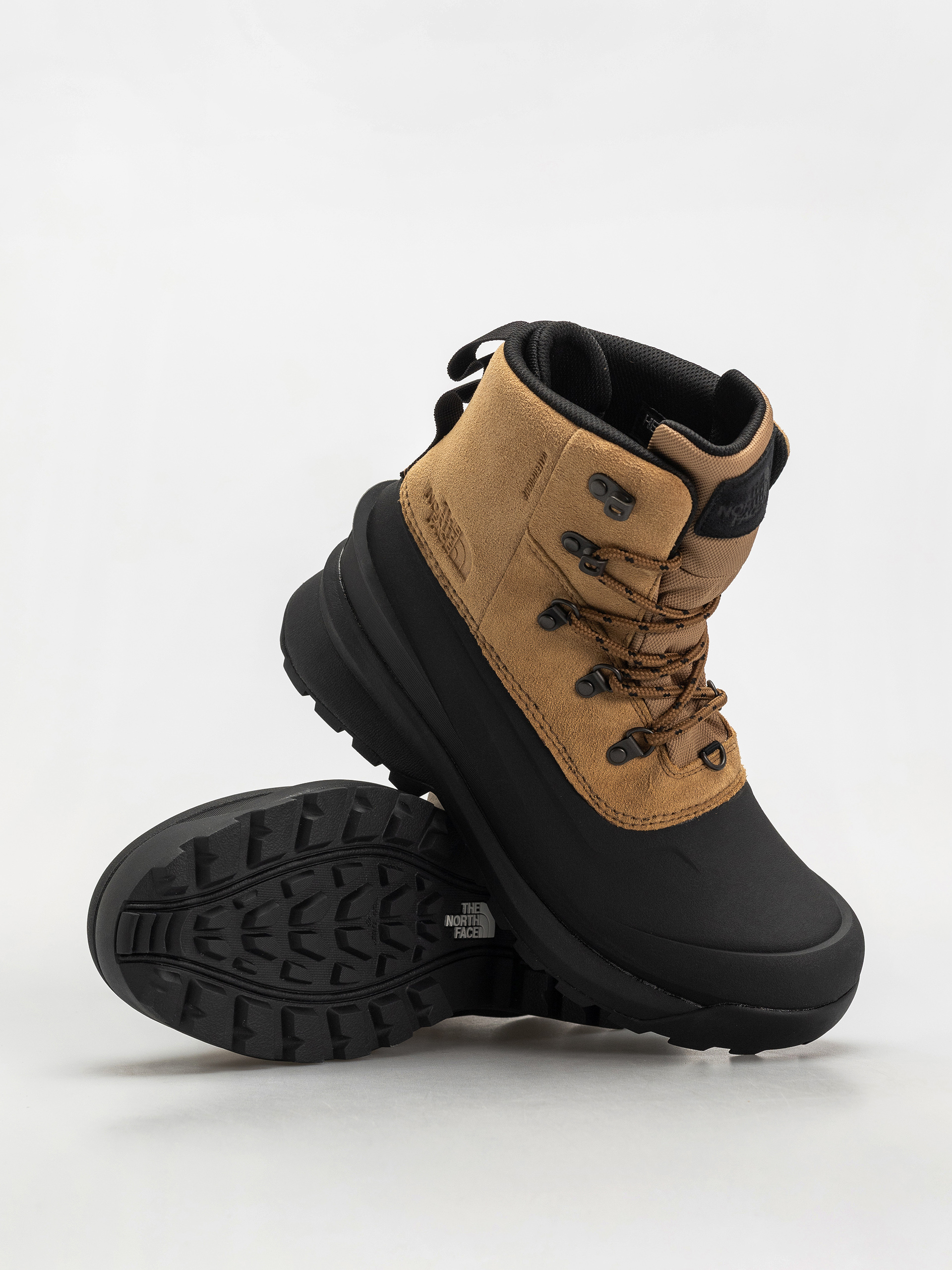 Pantofi The North Face Chilkat V Lace Wp (utility brown/tnf black)