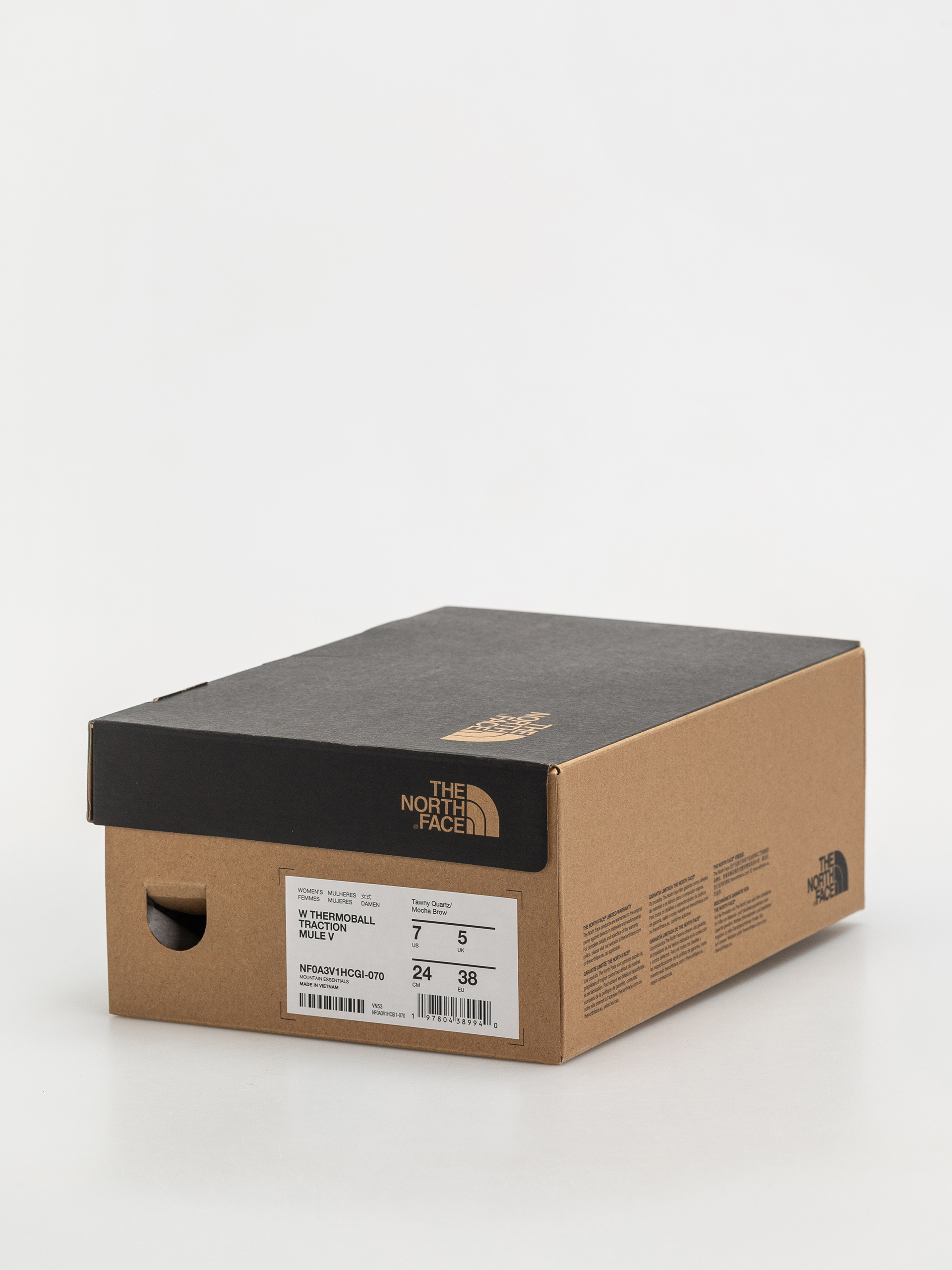 Pantofi The North Face Thermoball Traction Mule V Wmn (tawny quartz/mocha brow)