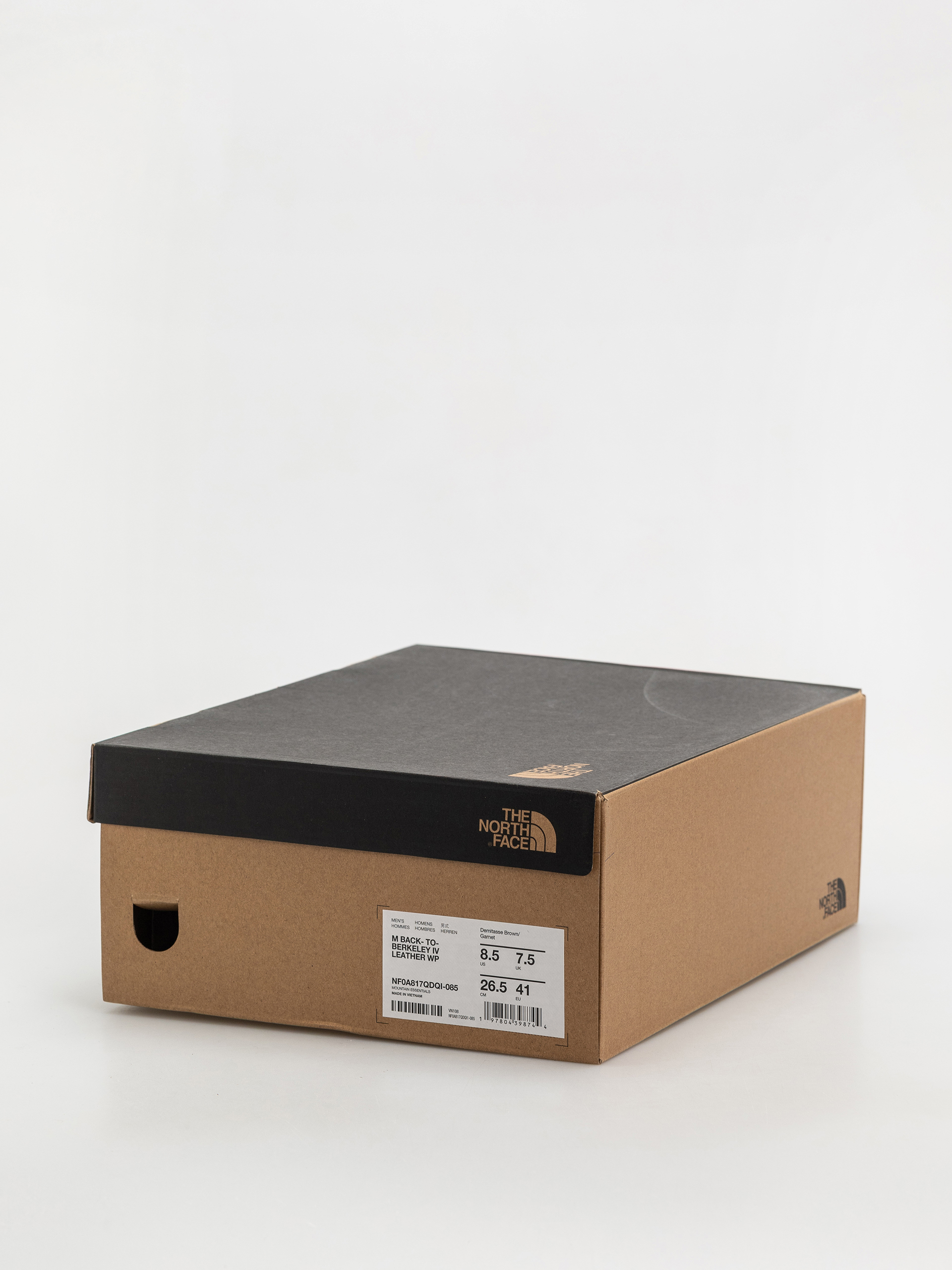 Pantofi The North Face Back To Berkeley Iv Leather Wp (demitasse brown/garnet)