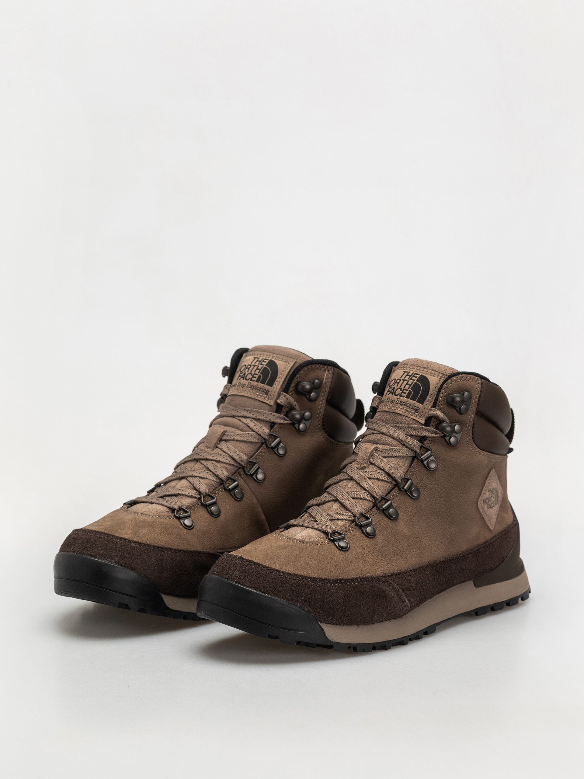 Pantofi The North Face Back To Berkeley Iv Leather Wp (demitasse brown/garnet)