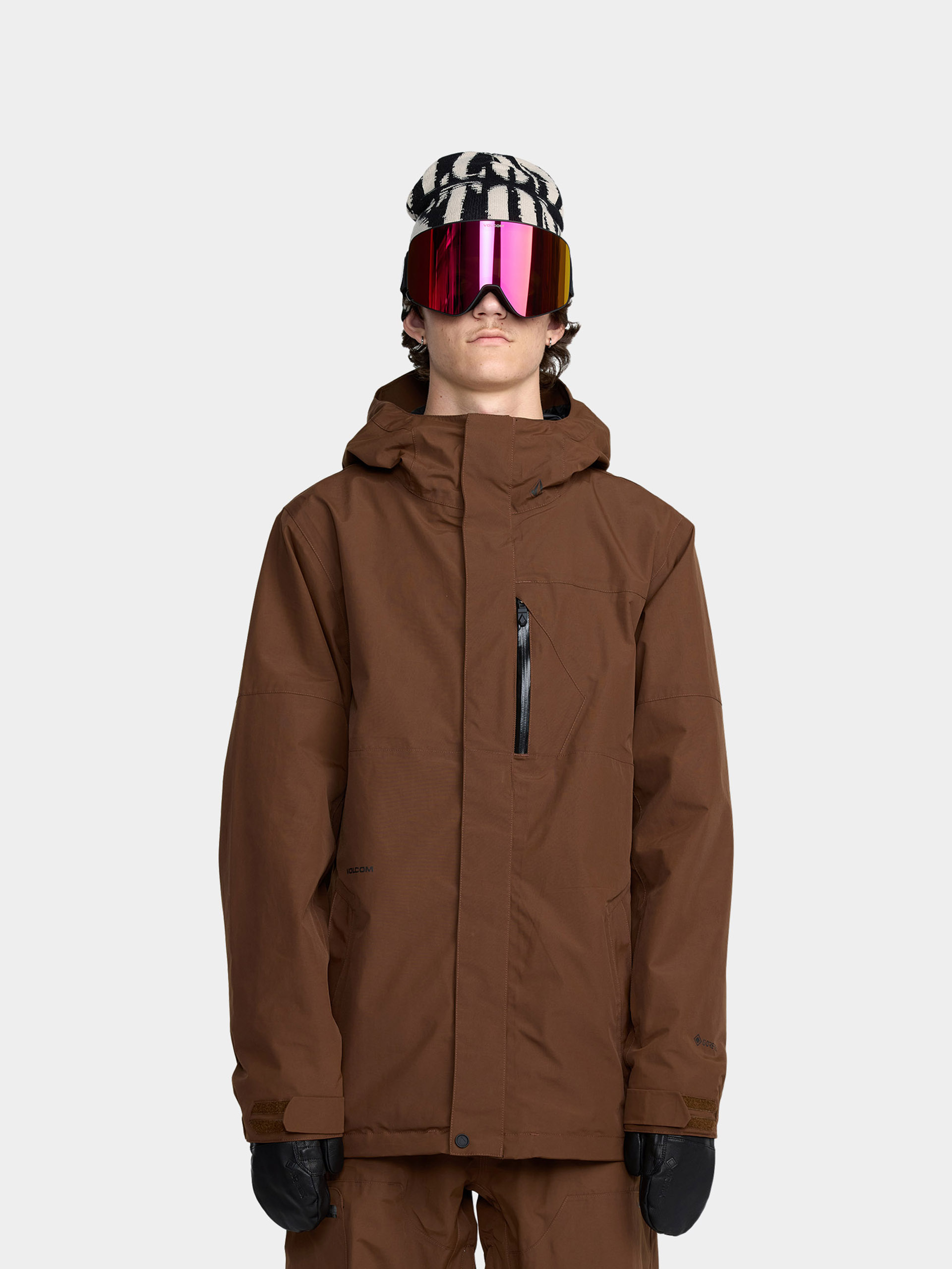 Geacu0103 de snowboard Volcom L Ins Gore Tex (brown)
