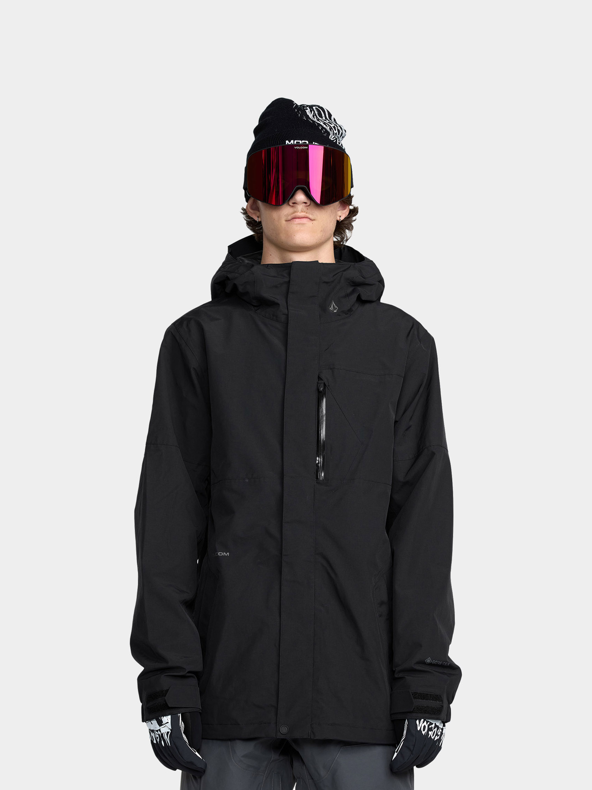 （激レア）volcom patch insulated jacket wolf L Insulated Gore-Tex Jacket - BROWN - Men - Volcom EU – Volcom Europe