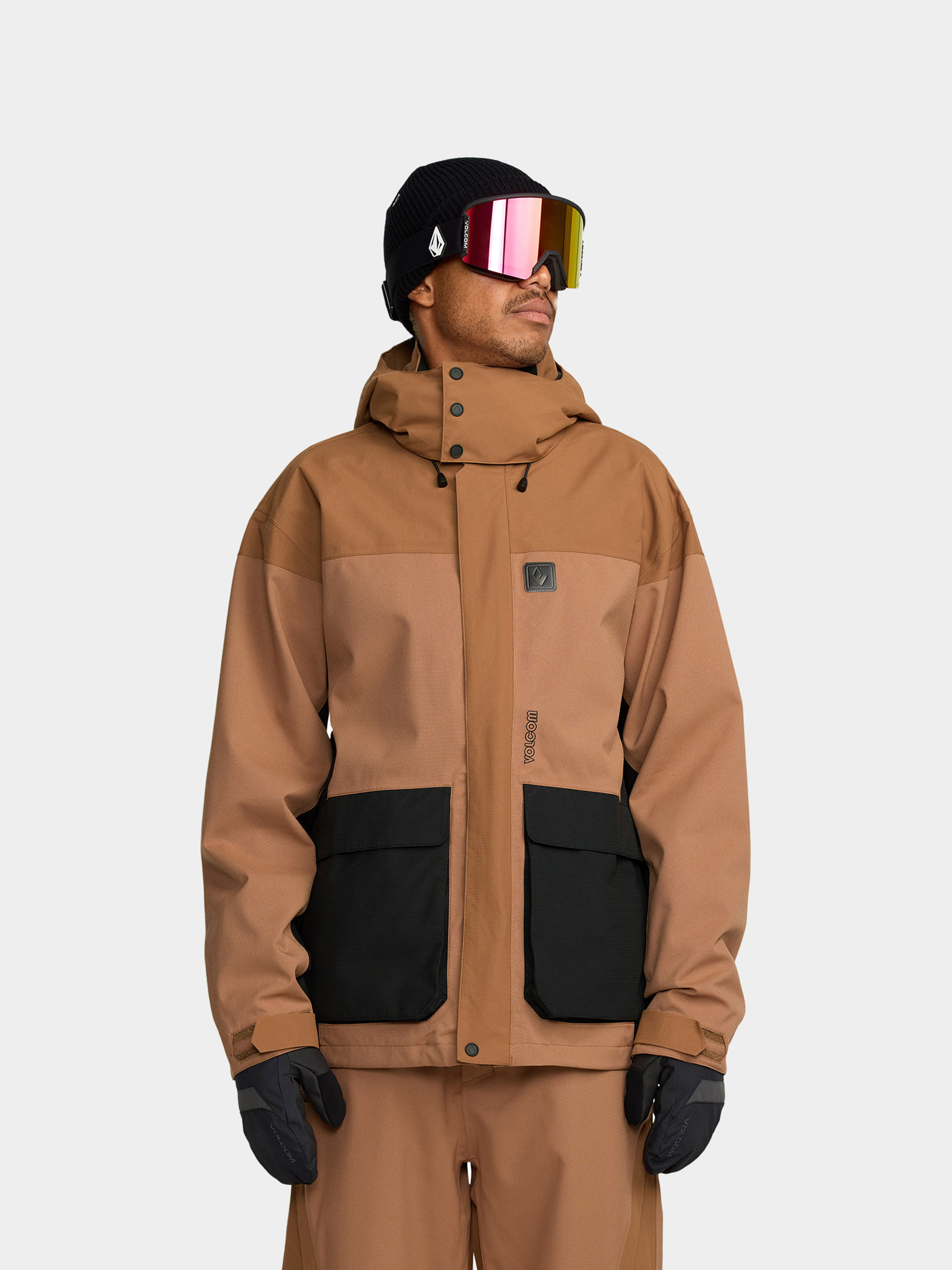 Geacă de snowboard Volcom Kleveland (terra brown)