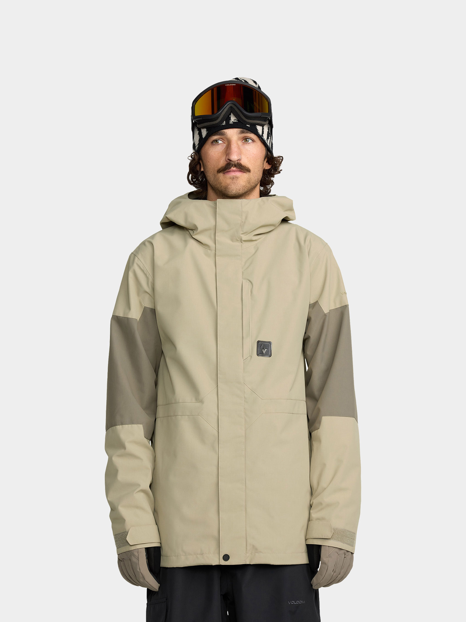Geacă de snowboard Volcom Primry (moss green)