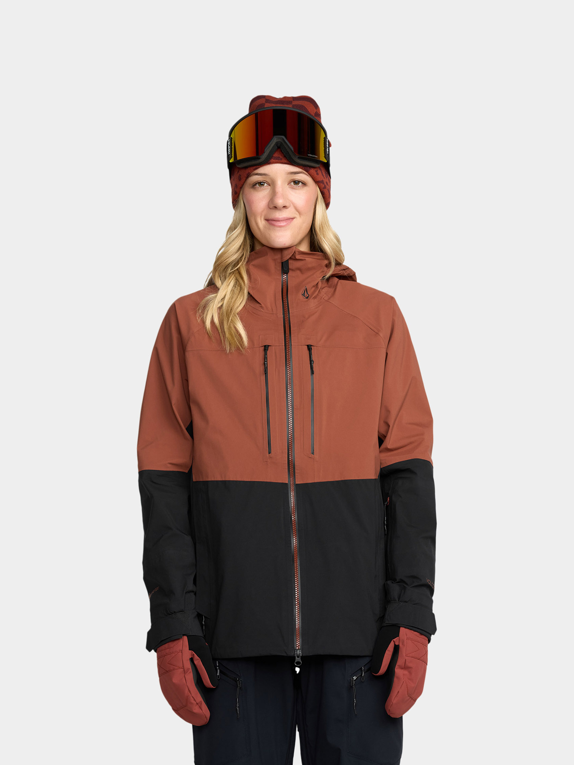 Geacu0103 de snowboard Volcom Vs 3L Stretch Gore Wmn (henna)