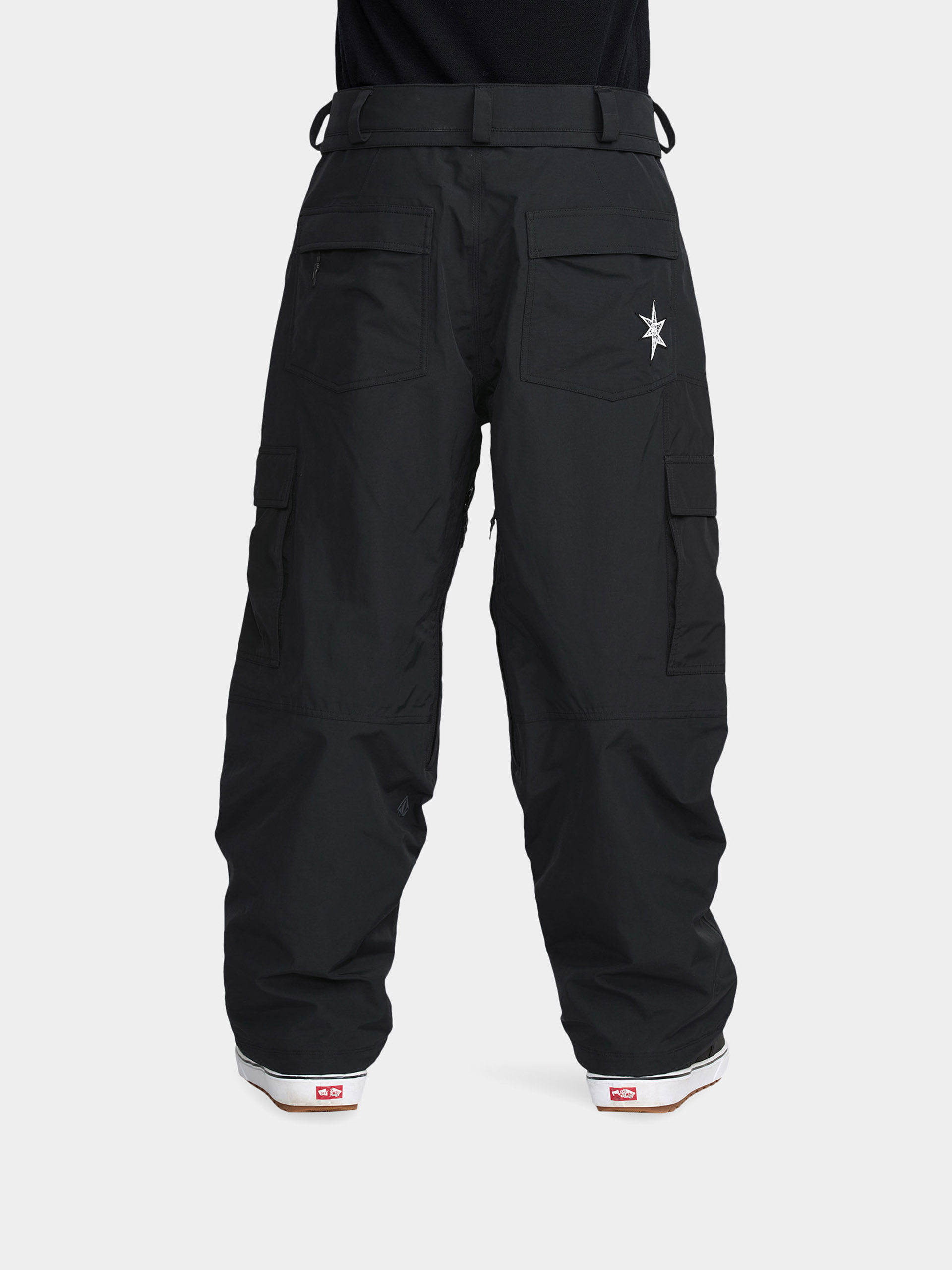 Pentru bărbați Pantaloni pentru snowboard Volcom Longo Gore Tex (black)