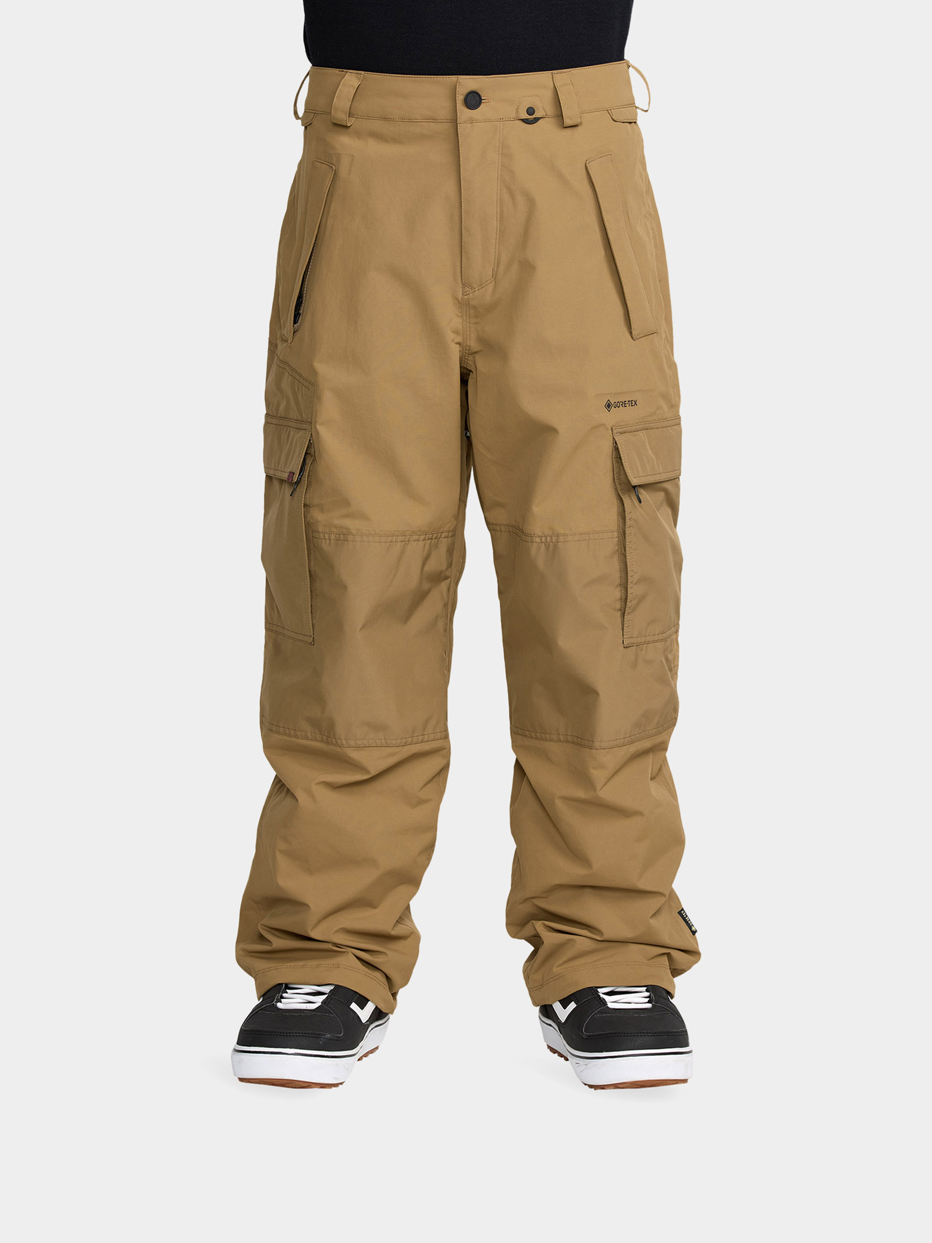 Pantaloni pentru snowboard Volcom Longo Gore Tex (bronze)