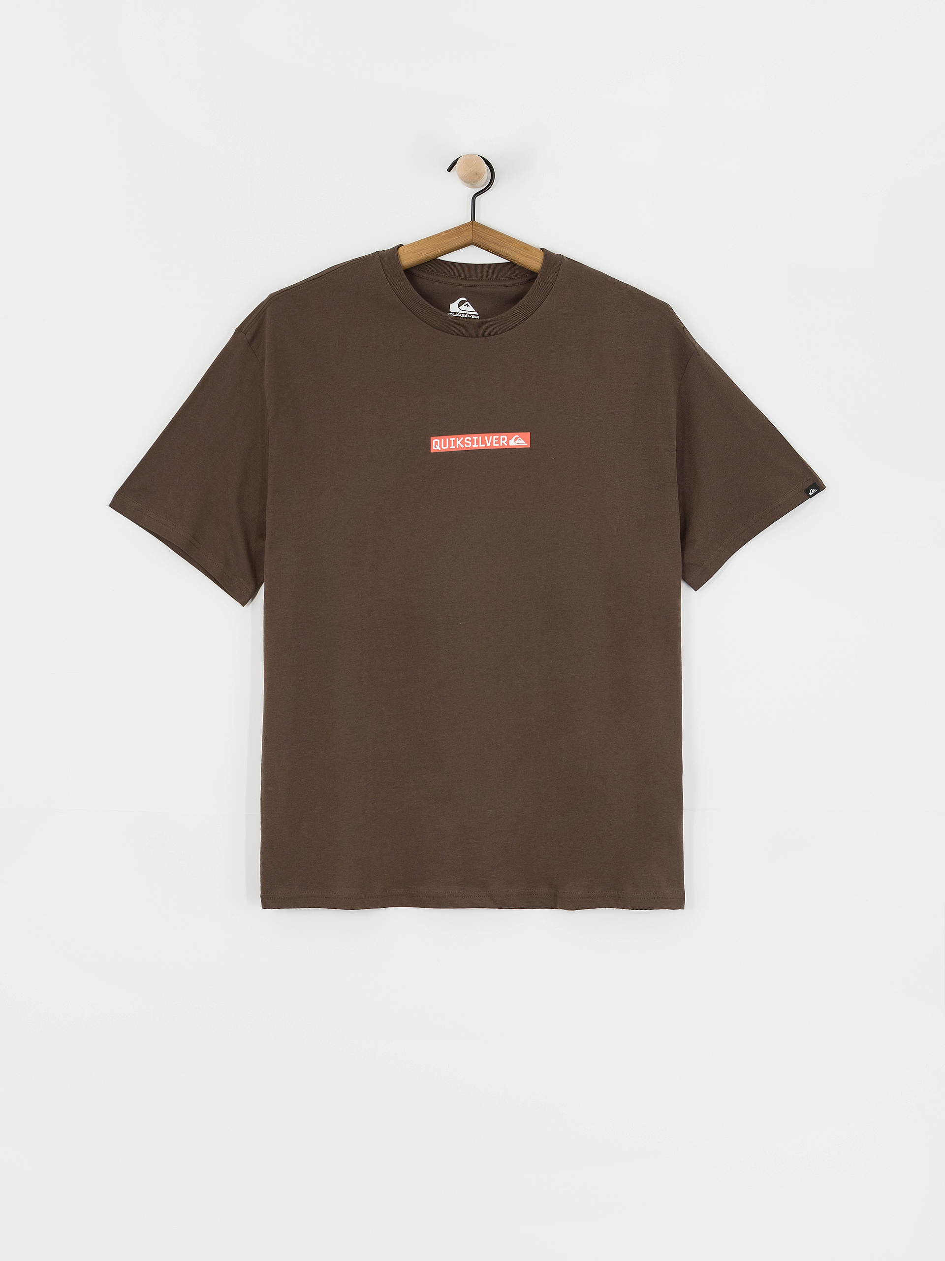 Tricou Quiksilver Dna Clicker (chocolate brown)