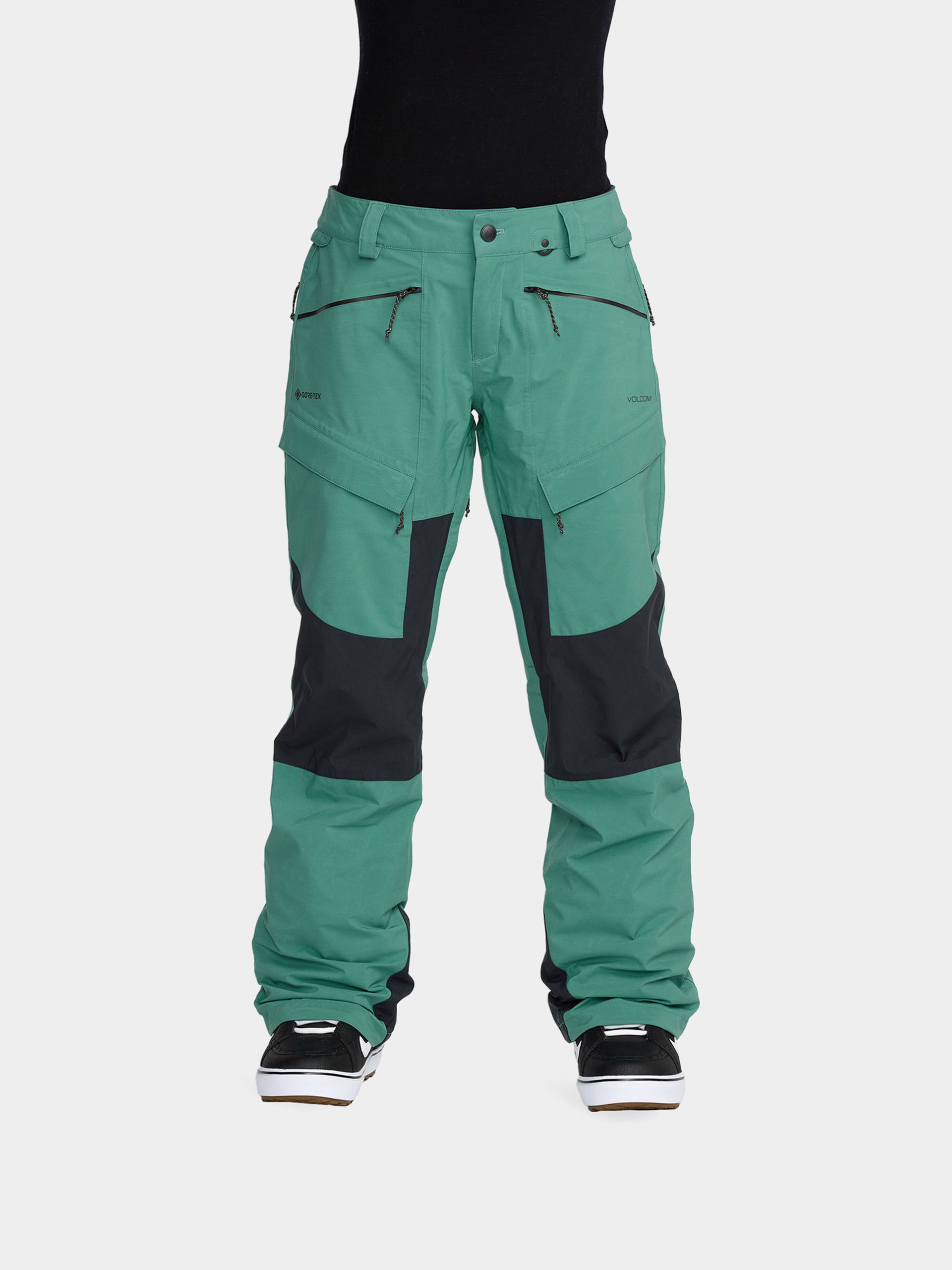 Pantaloni pentru snowboard Volcom V.Co At Stretch Gore Tex Wmn (spruce green)