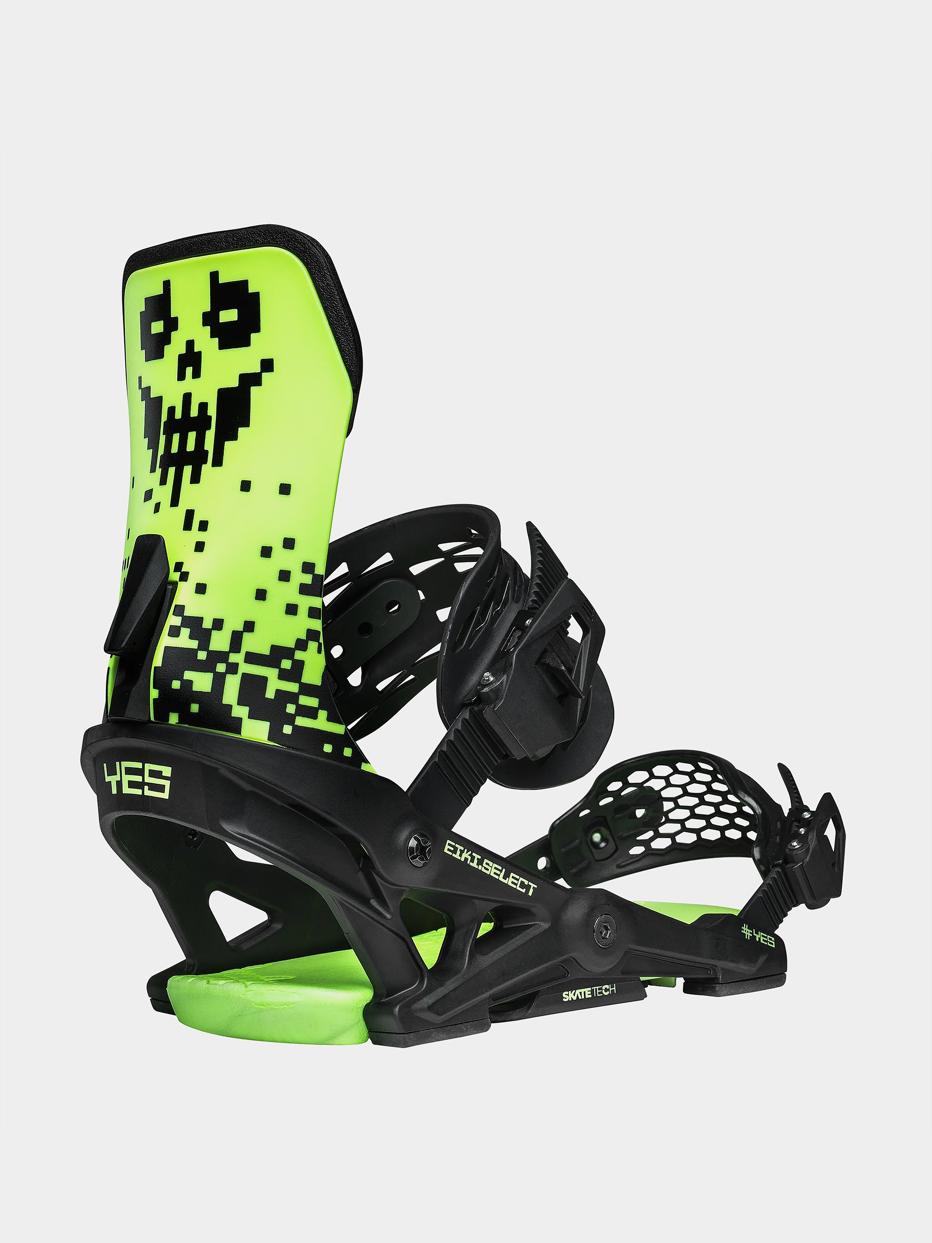Legături pentru snowboard Yes Select Eiki (eiki green glow)