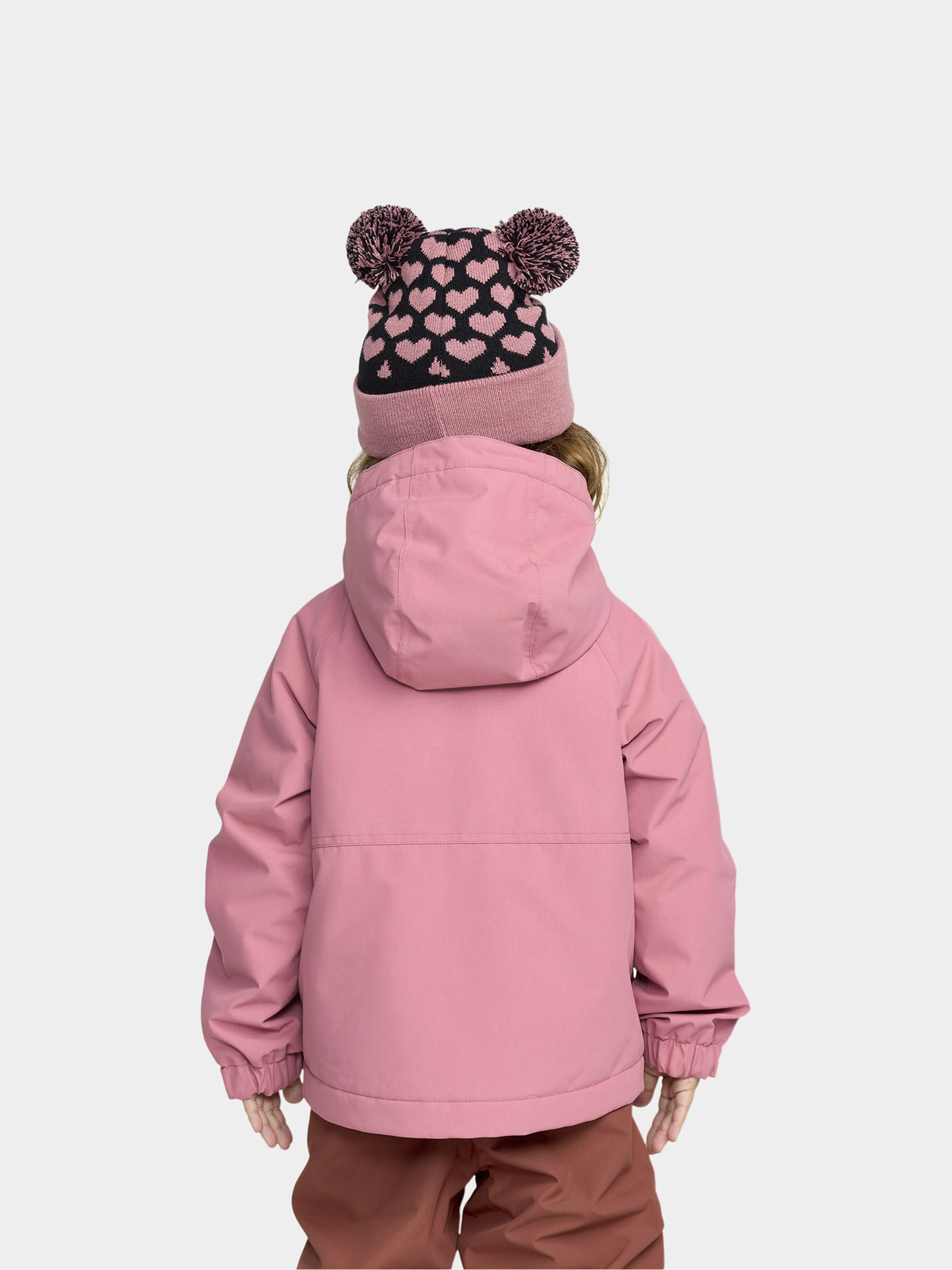 Geacă de snowboard Volcom Little Flurry Ins JR (mesa rose)