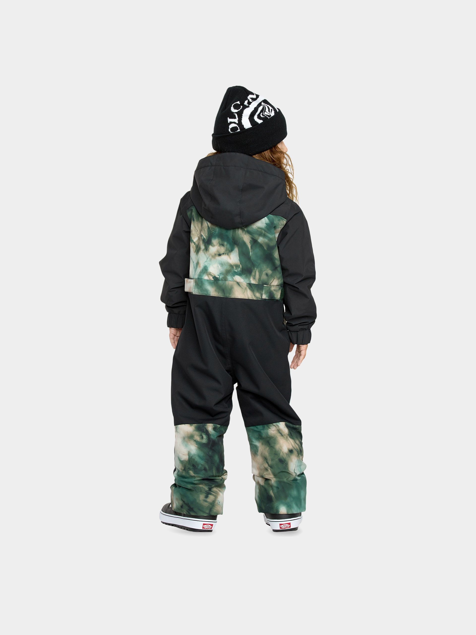 Geacă de snowboard Volcom Little Flurry One Piece JR (green)
