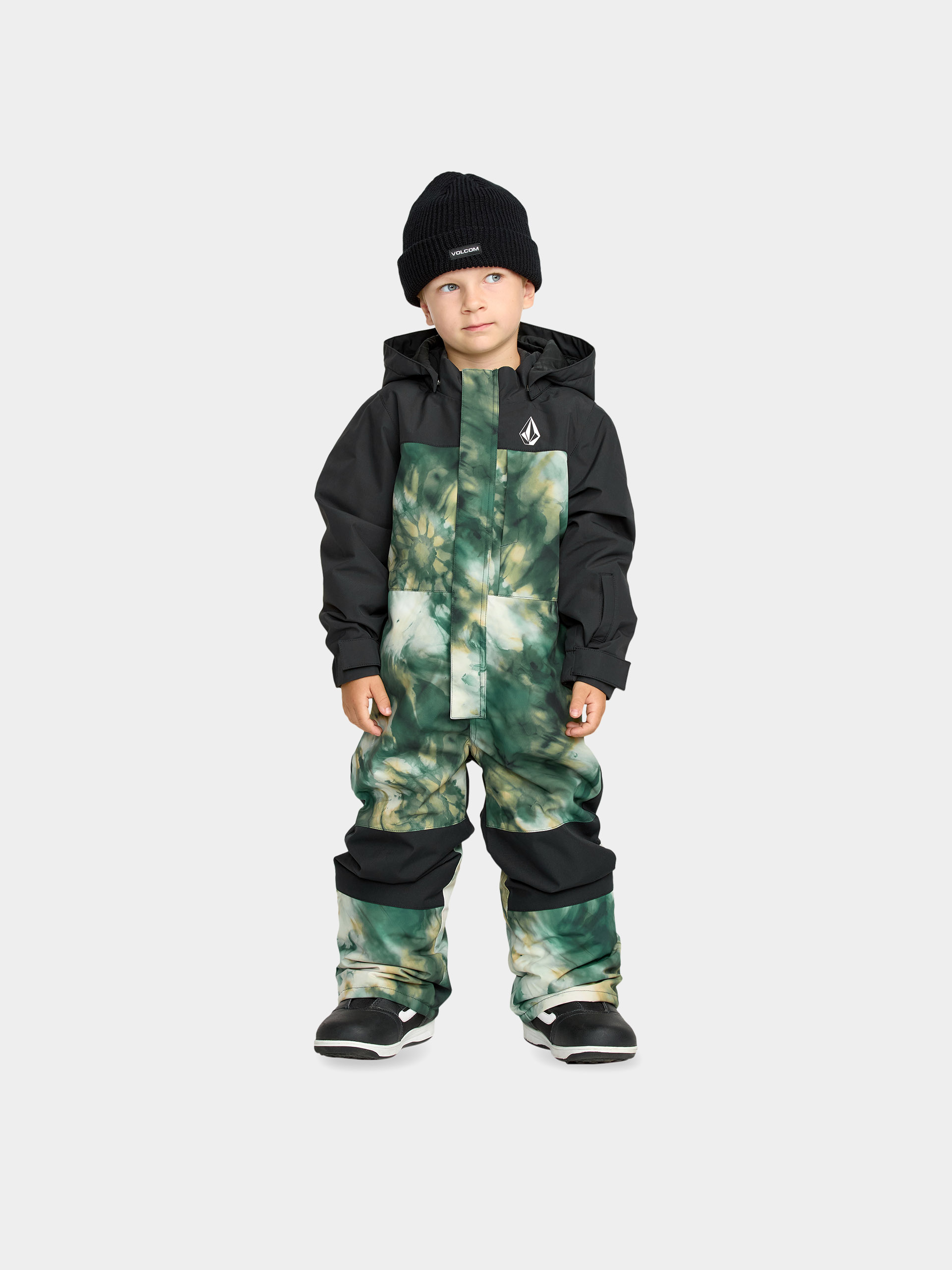 Geacă de snowboard Volcom Little Flurry One Piece JR (green)