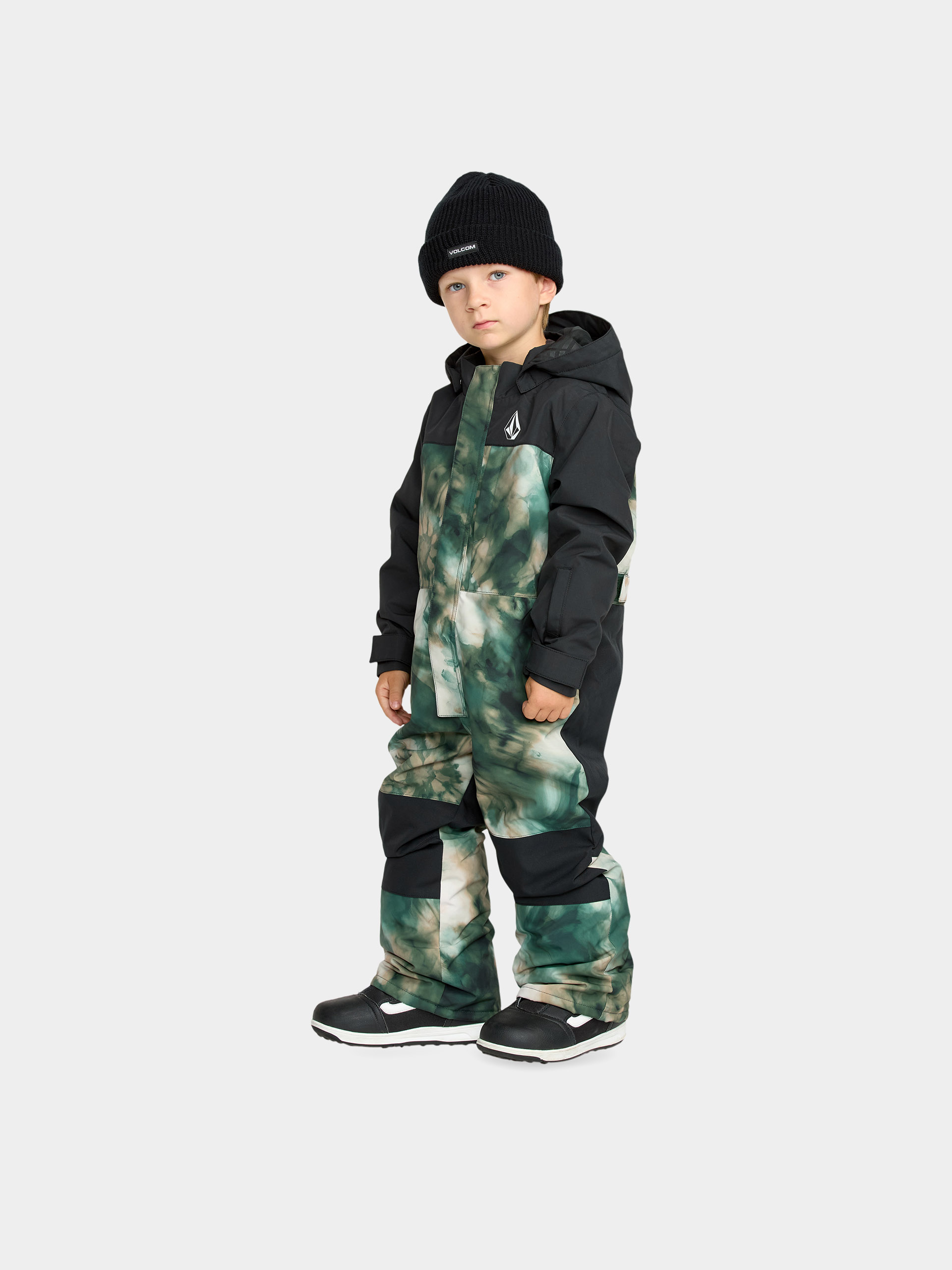 Geacă de snowboard Volcom Little Flurry One Piece JR (green)
