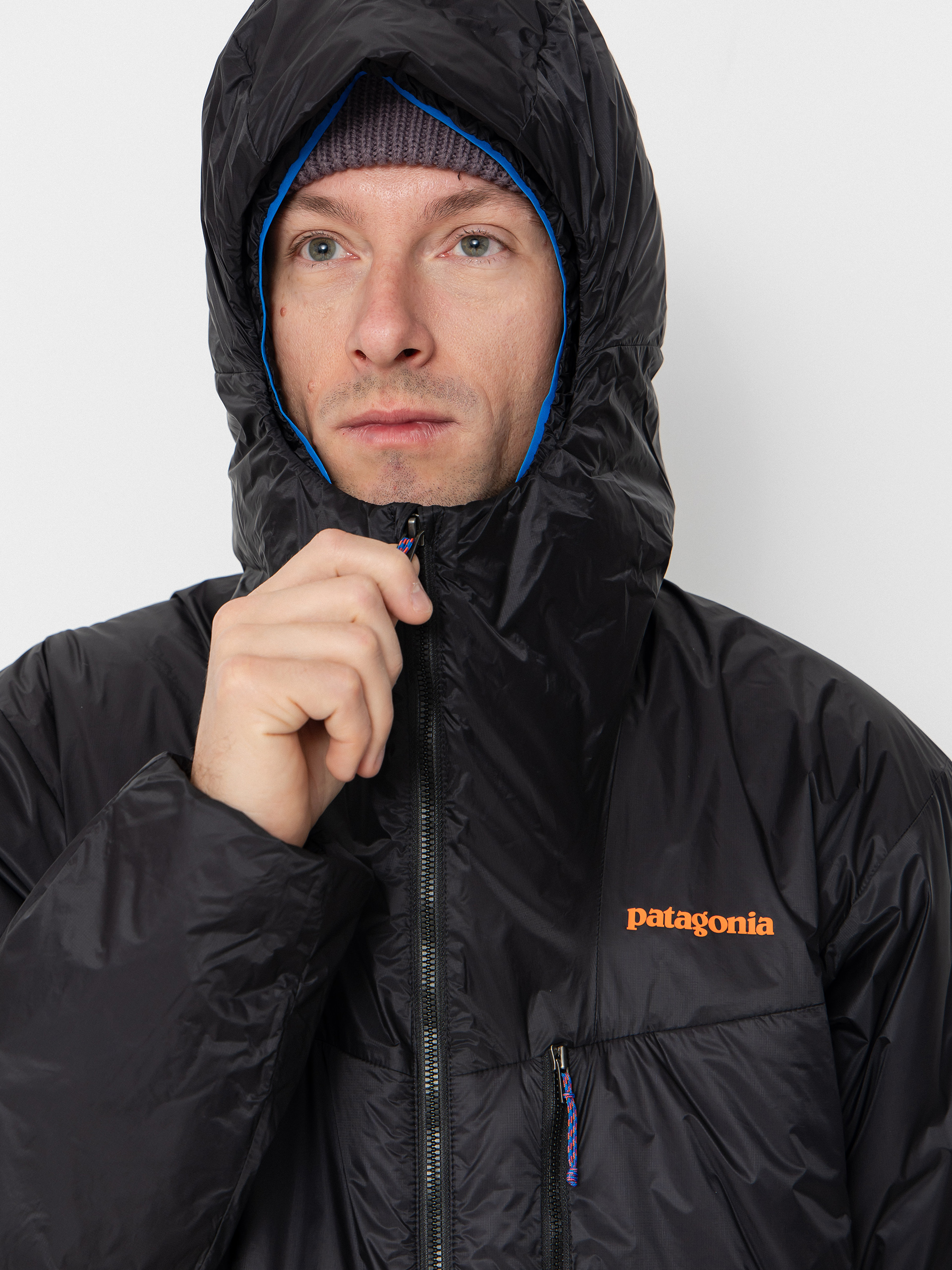 Geacă Patagonia DAS Parka (black w/p6 blue)