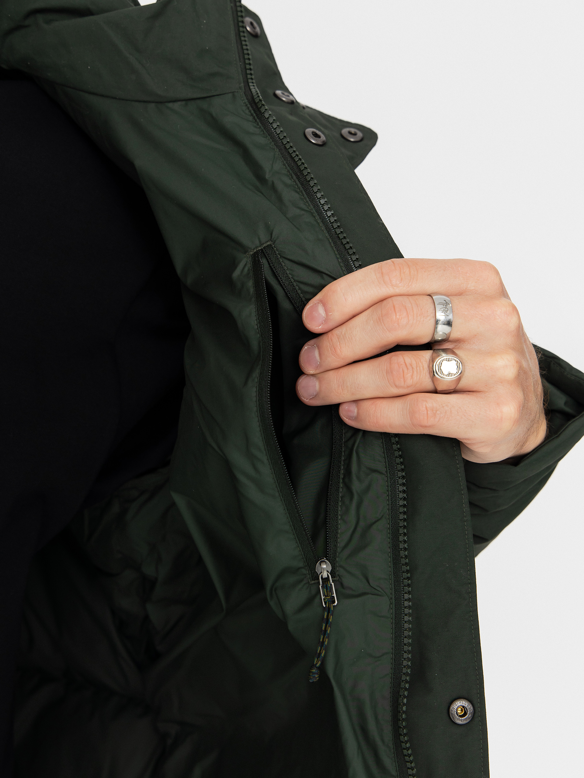 Geacă Patagonia Downdrift (old growth green)