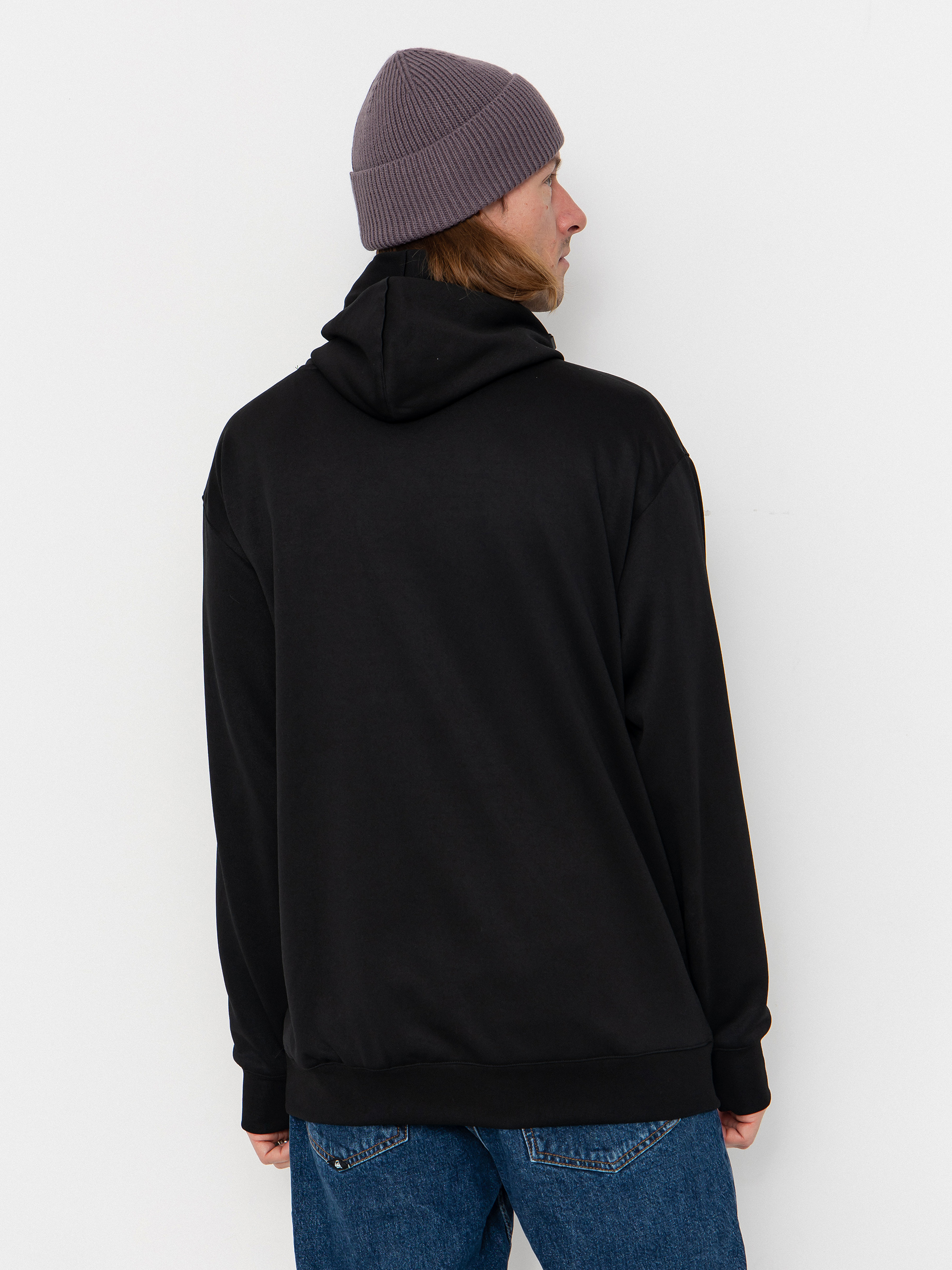 Hanorac cu glugă Volcom Hydro Riding HD (black)