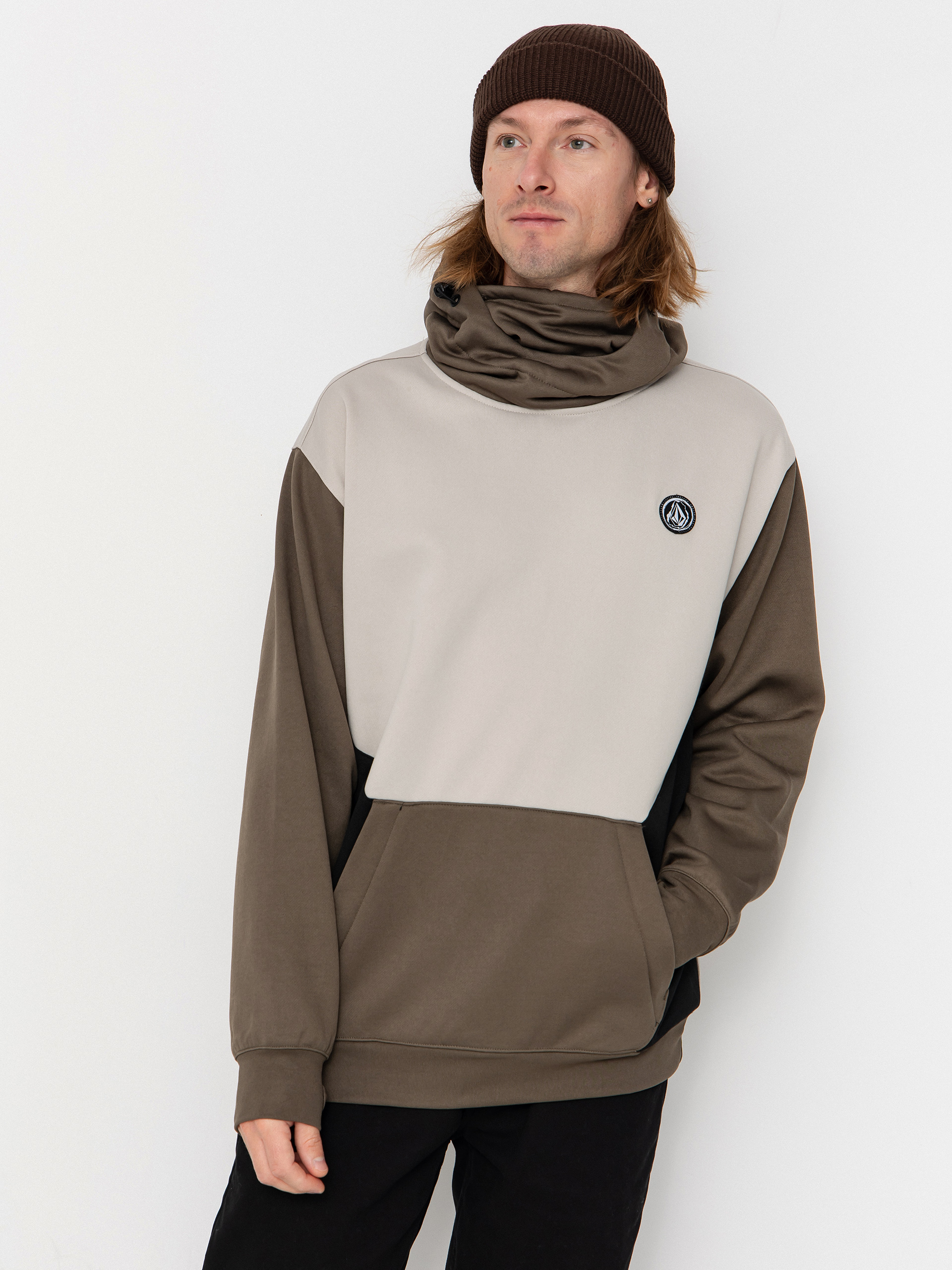 Hanorac termic Volcom Hydro Riding HD (military)