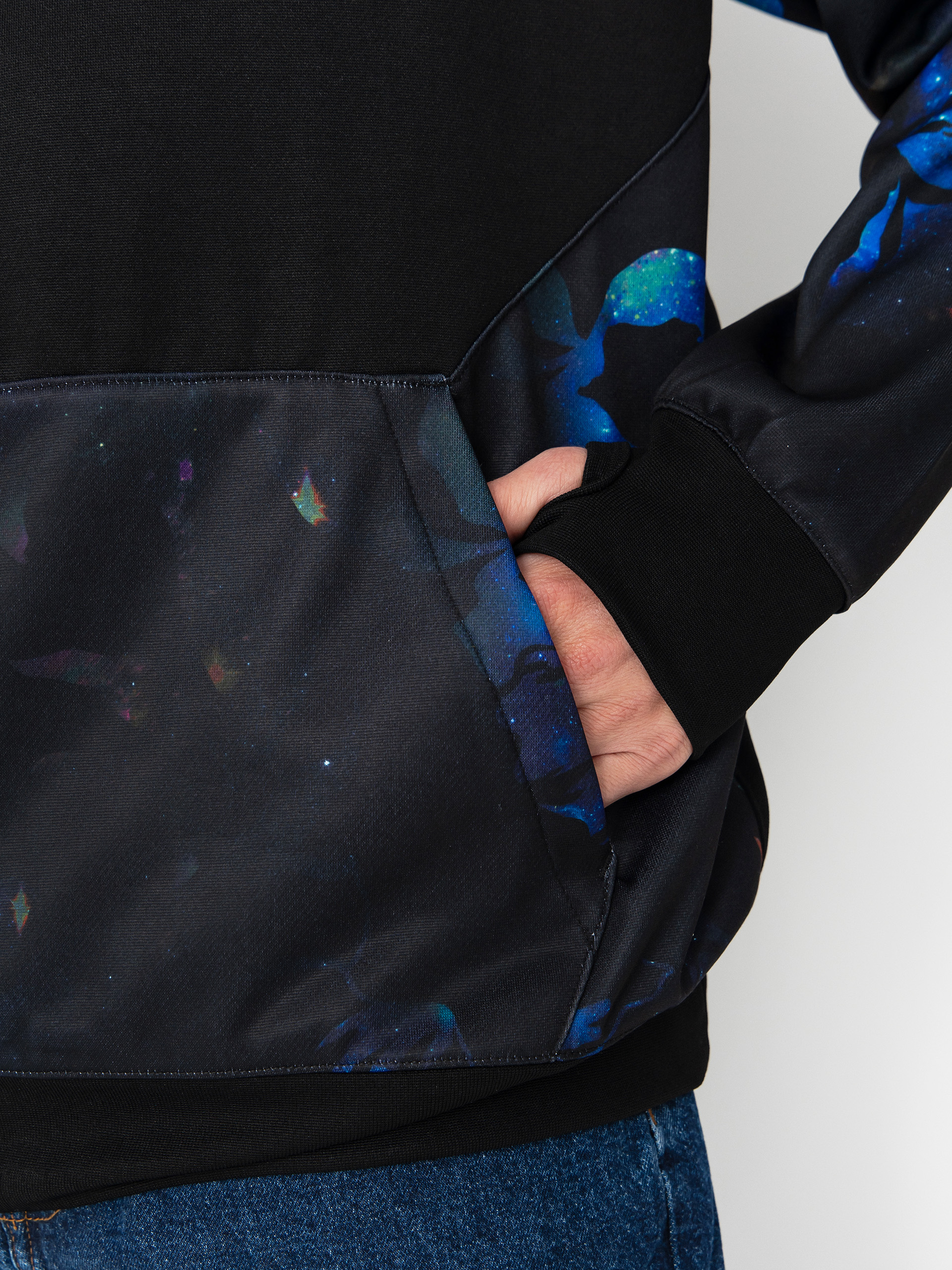 Hanorac cu glugă Volcom Hydro Riding HD (space aloha)