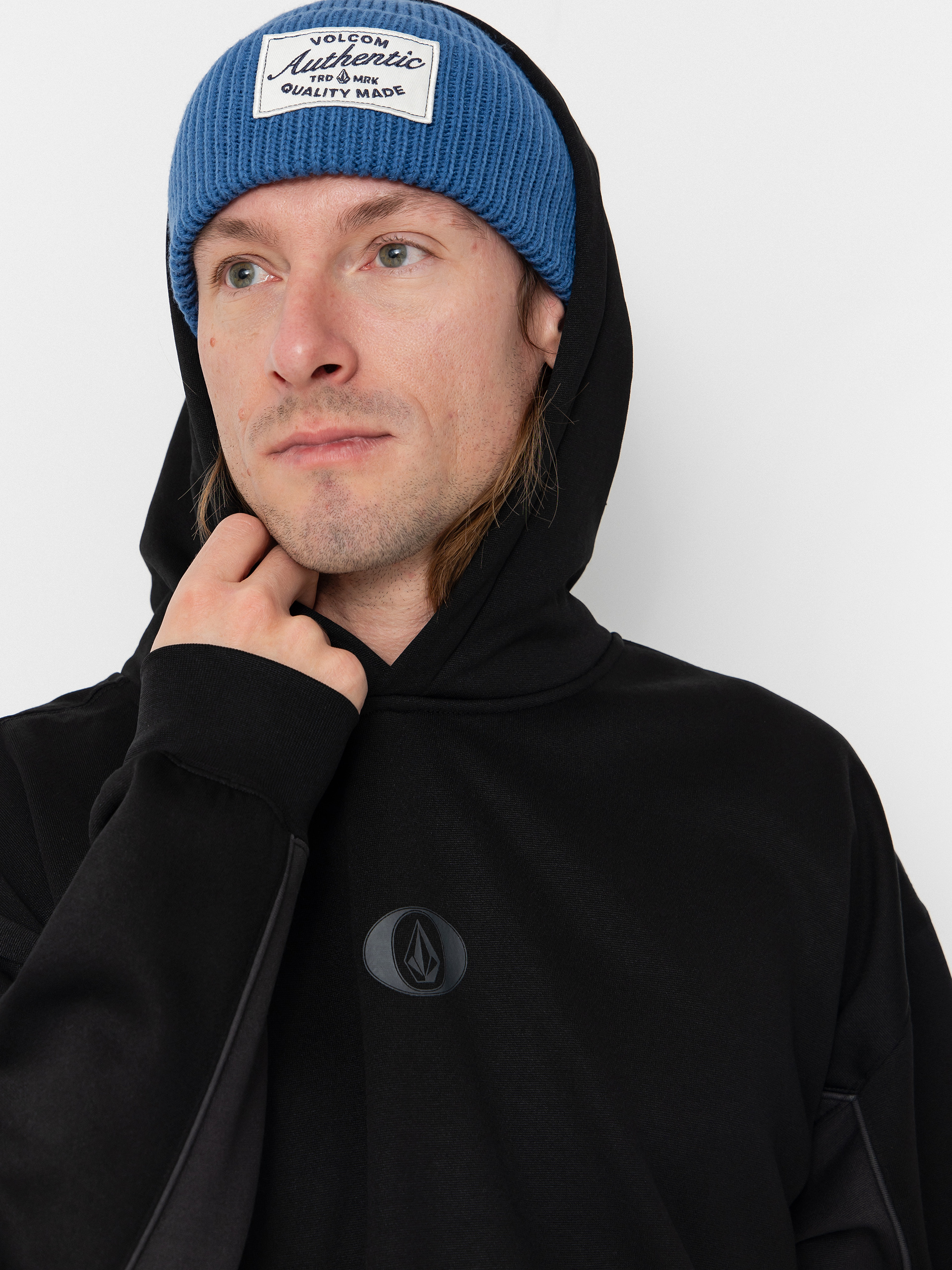 Pentru bărbați Hanorac termic Volcom Vital Hydro HD (black)