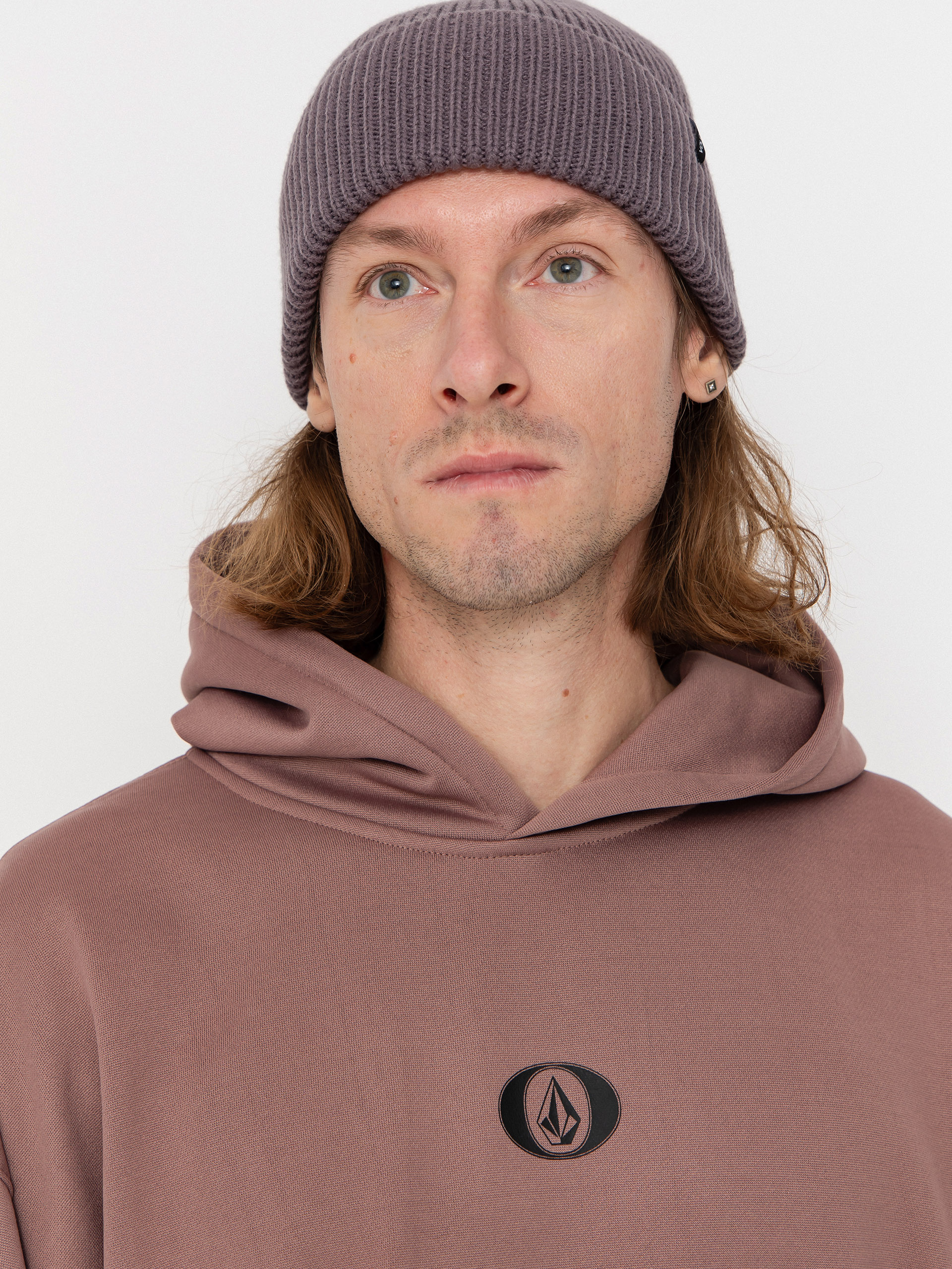 Pentru bărbați Hanorac termic Volcom Vital Hydro HD (mauve)