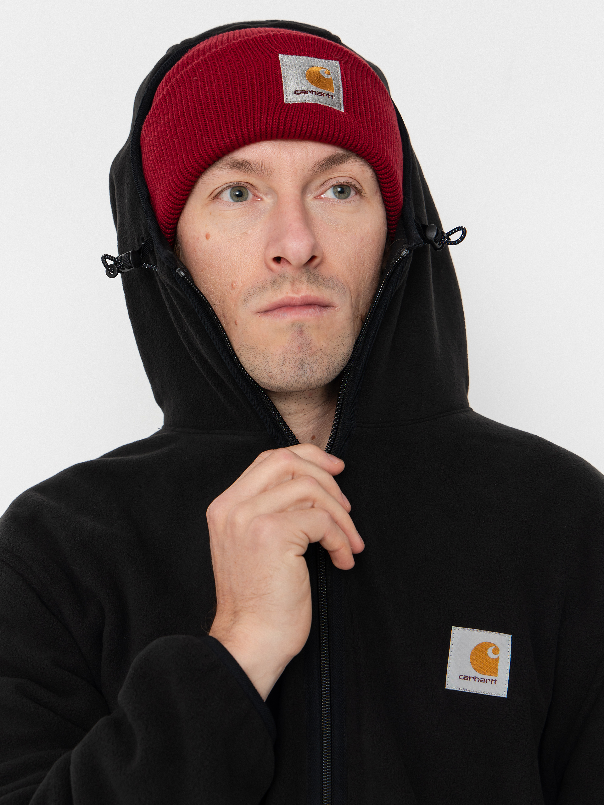 Pentru bărbați Hanorac din fleece Carhartt WIP Blevin (black)